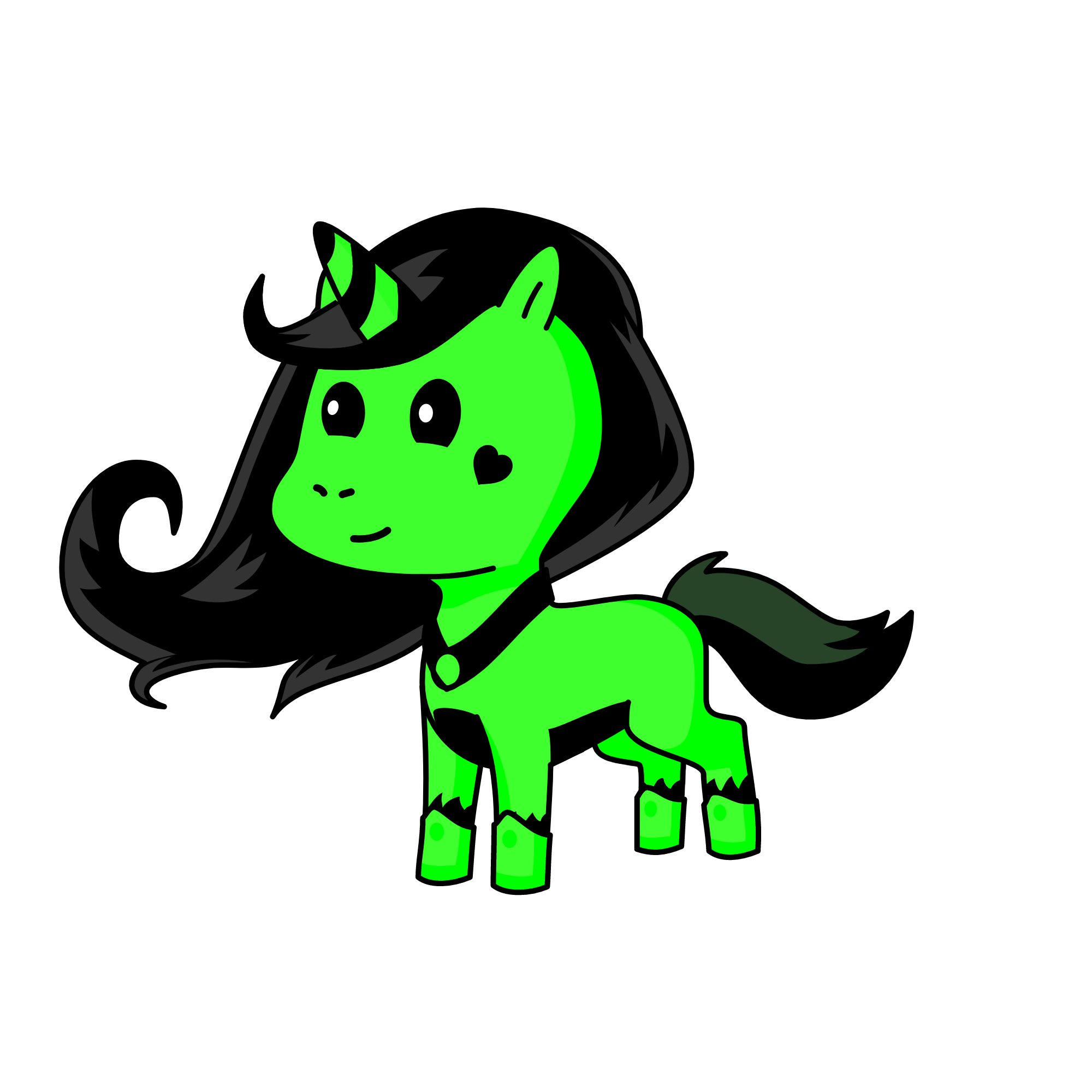 crystal, the unicorn