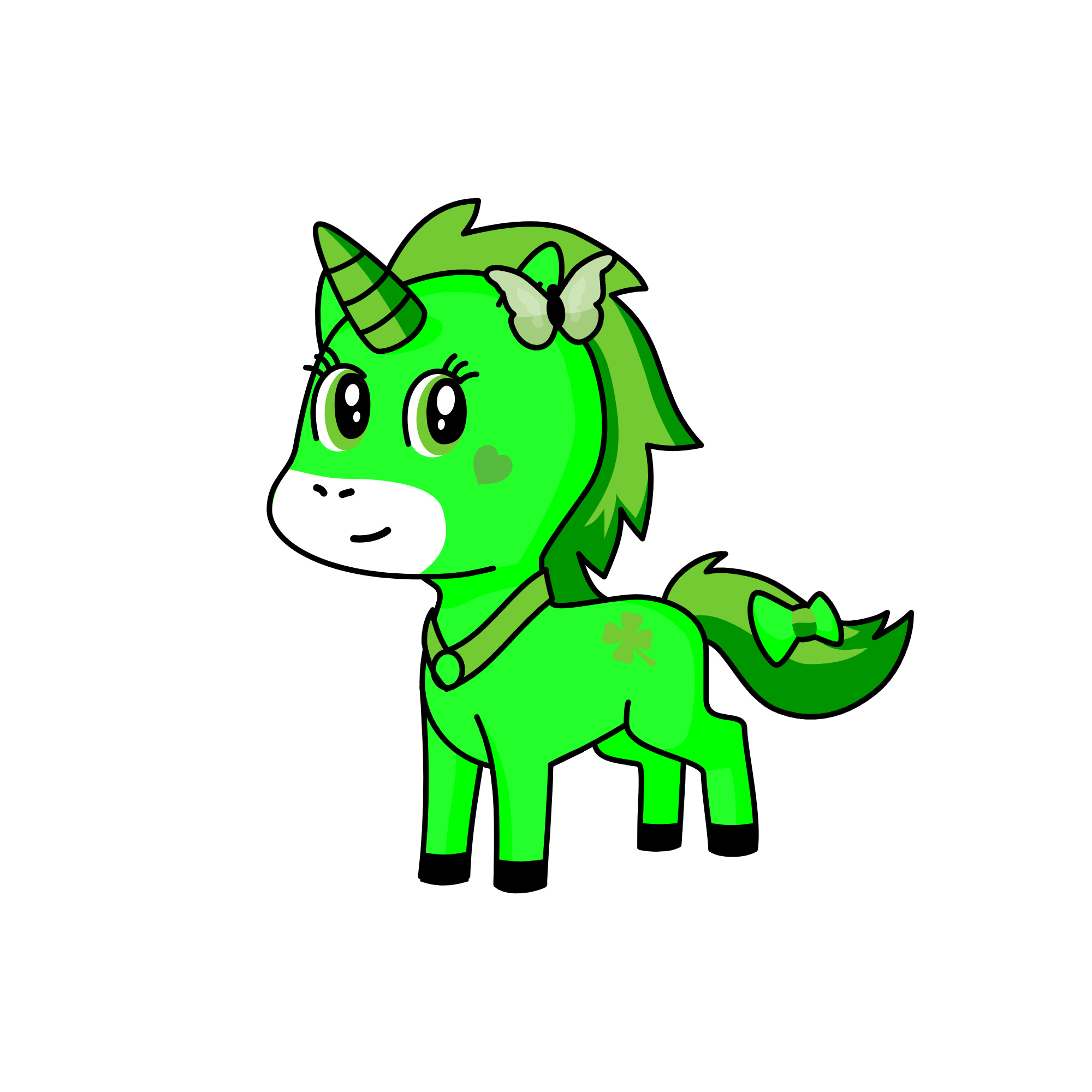 lucky, the unicorn