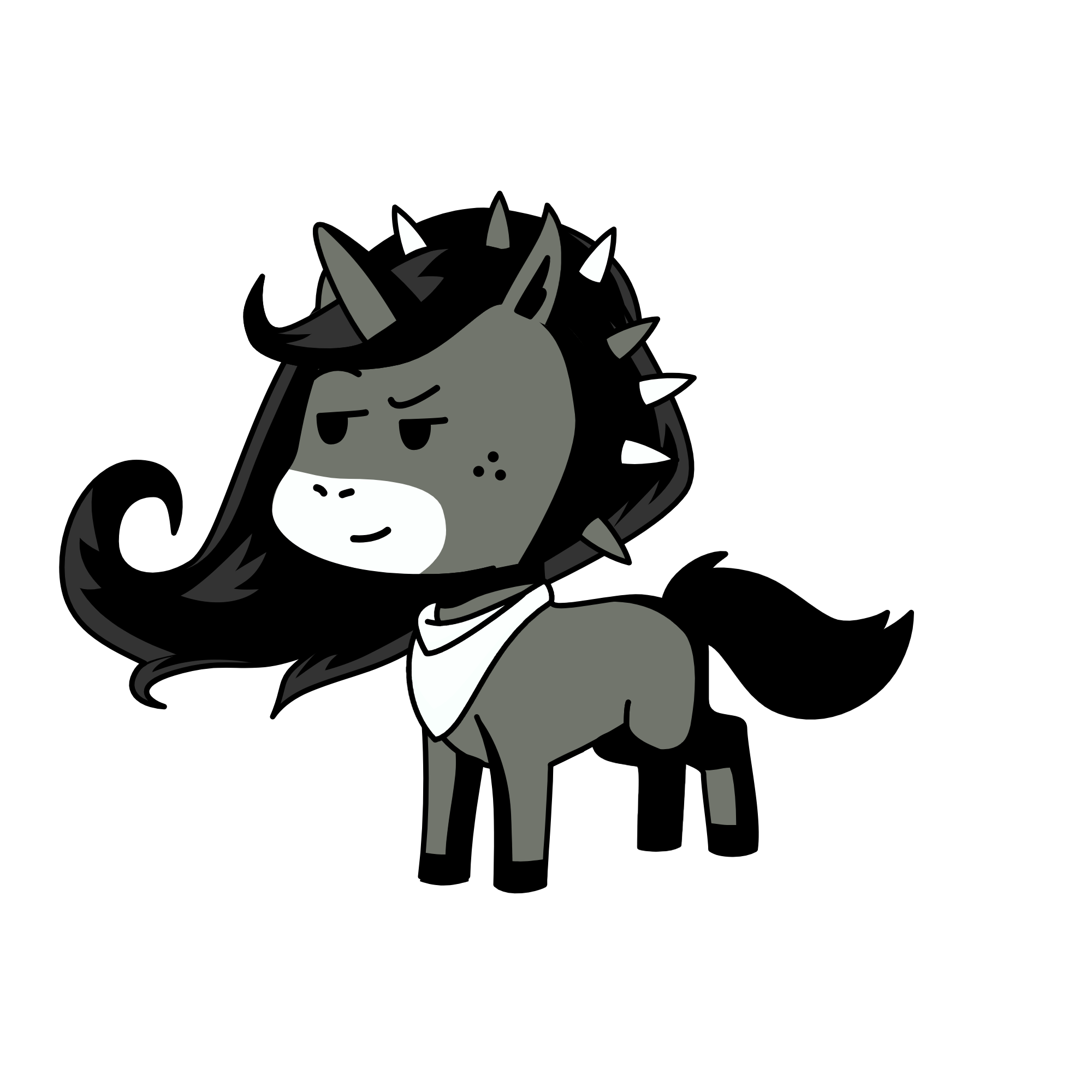 Shadow, the unicorn