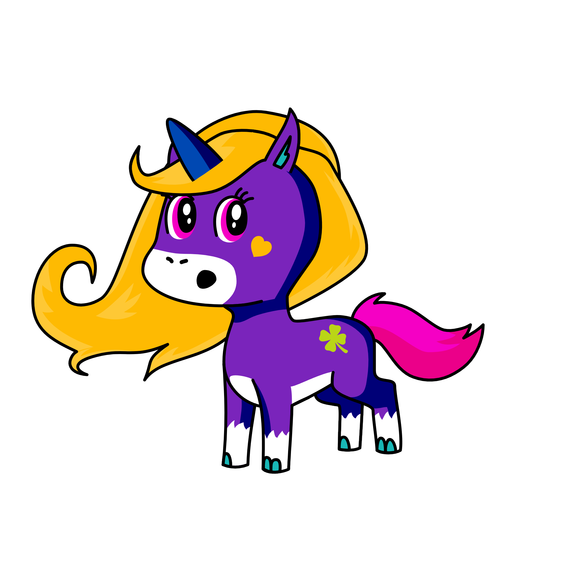 Alma, the unicorn