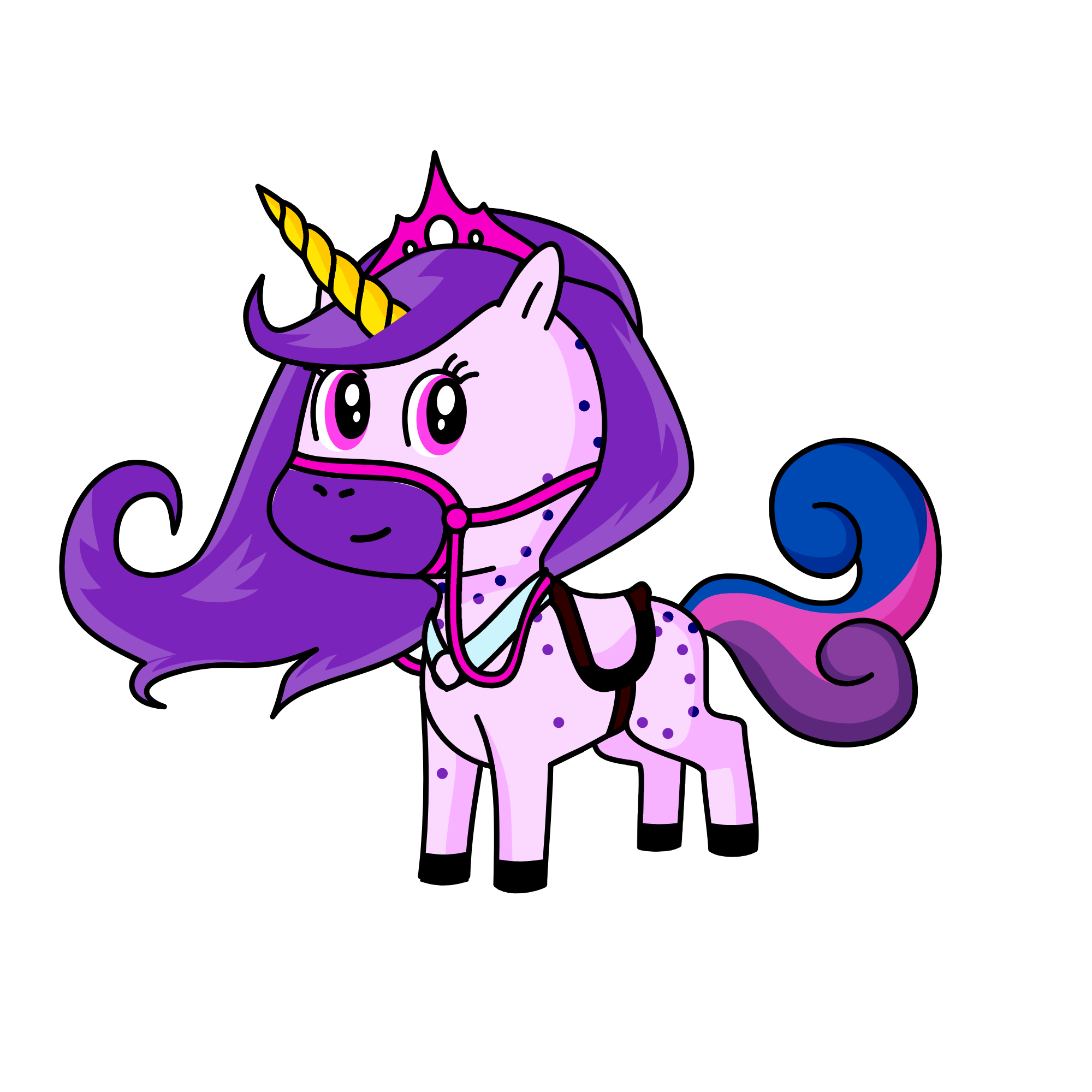 winter, the unicorn