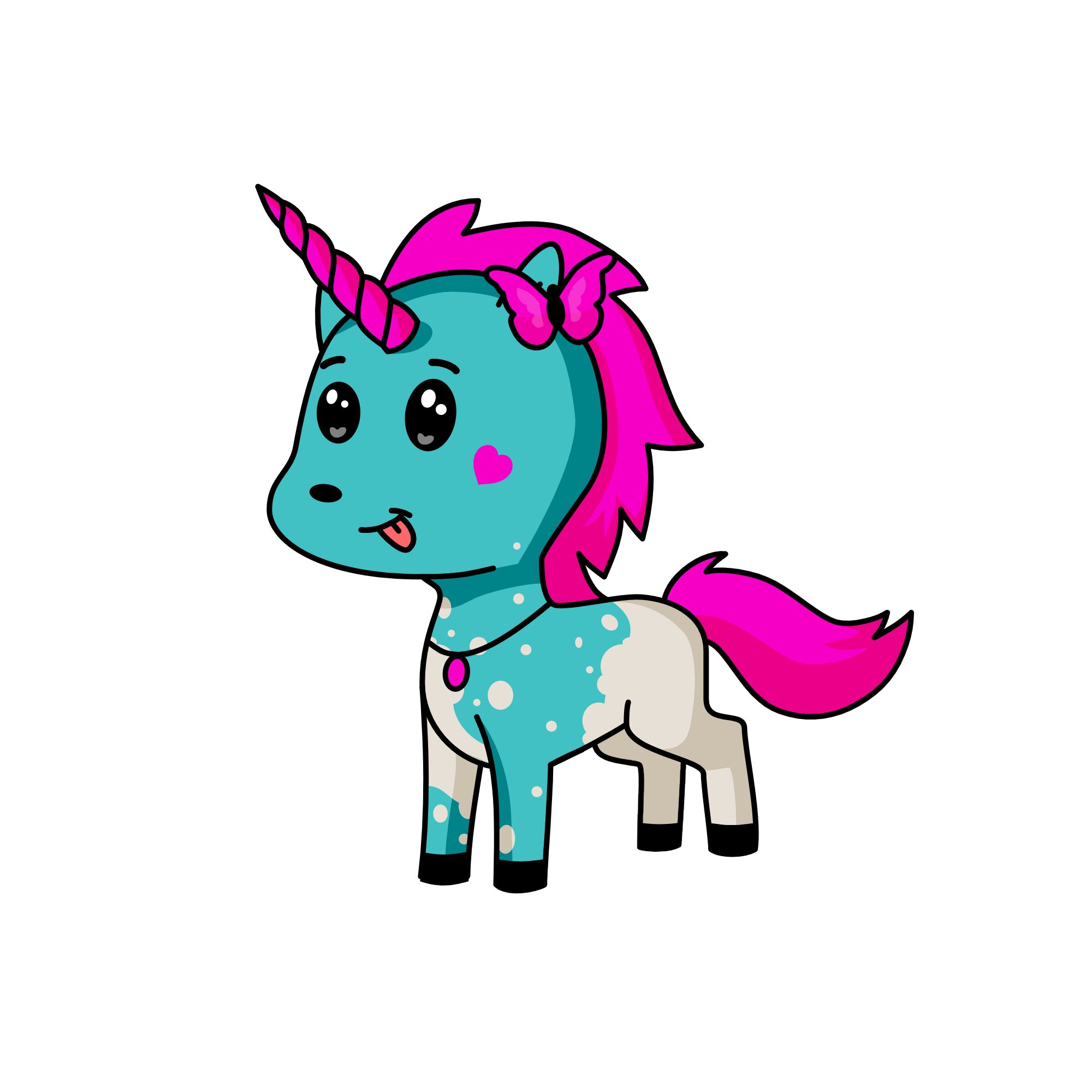 Aquarius, the unicorn