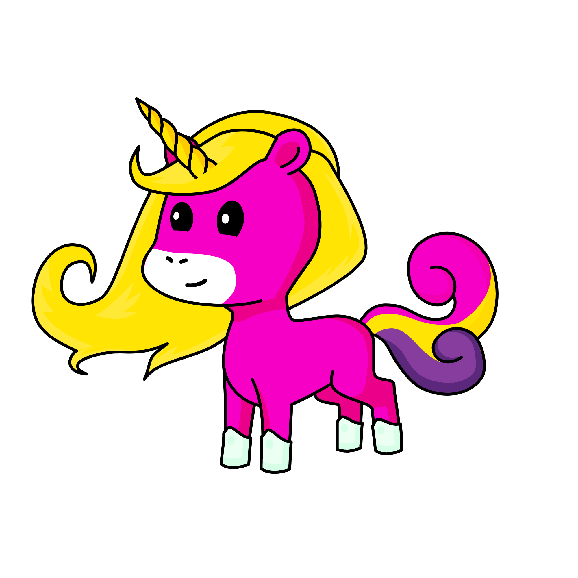 bimp, the unicorn
