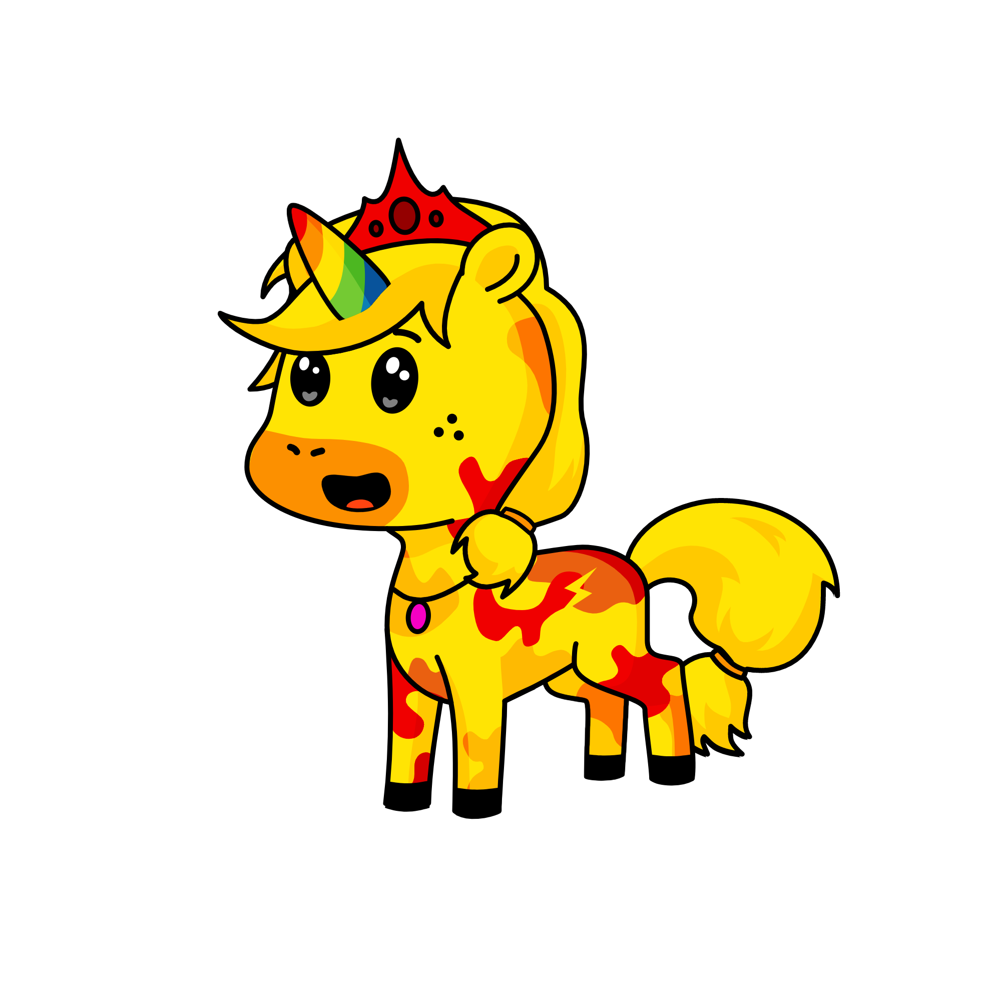 Blaze, the unicorn