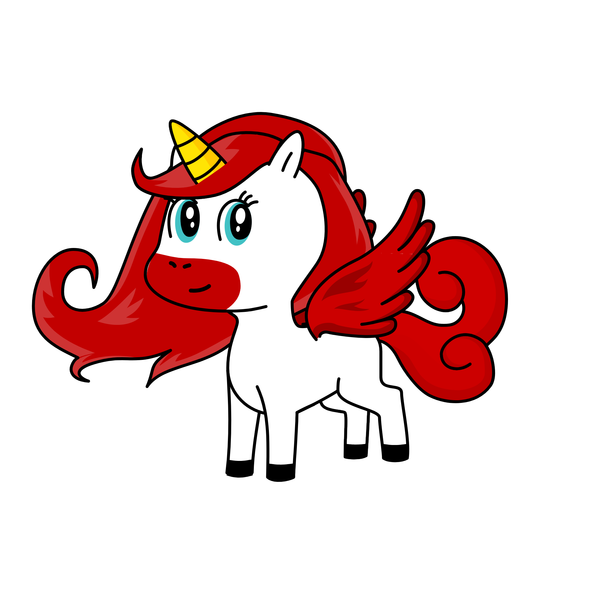 heart, the unicorn