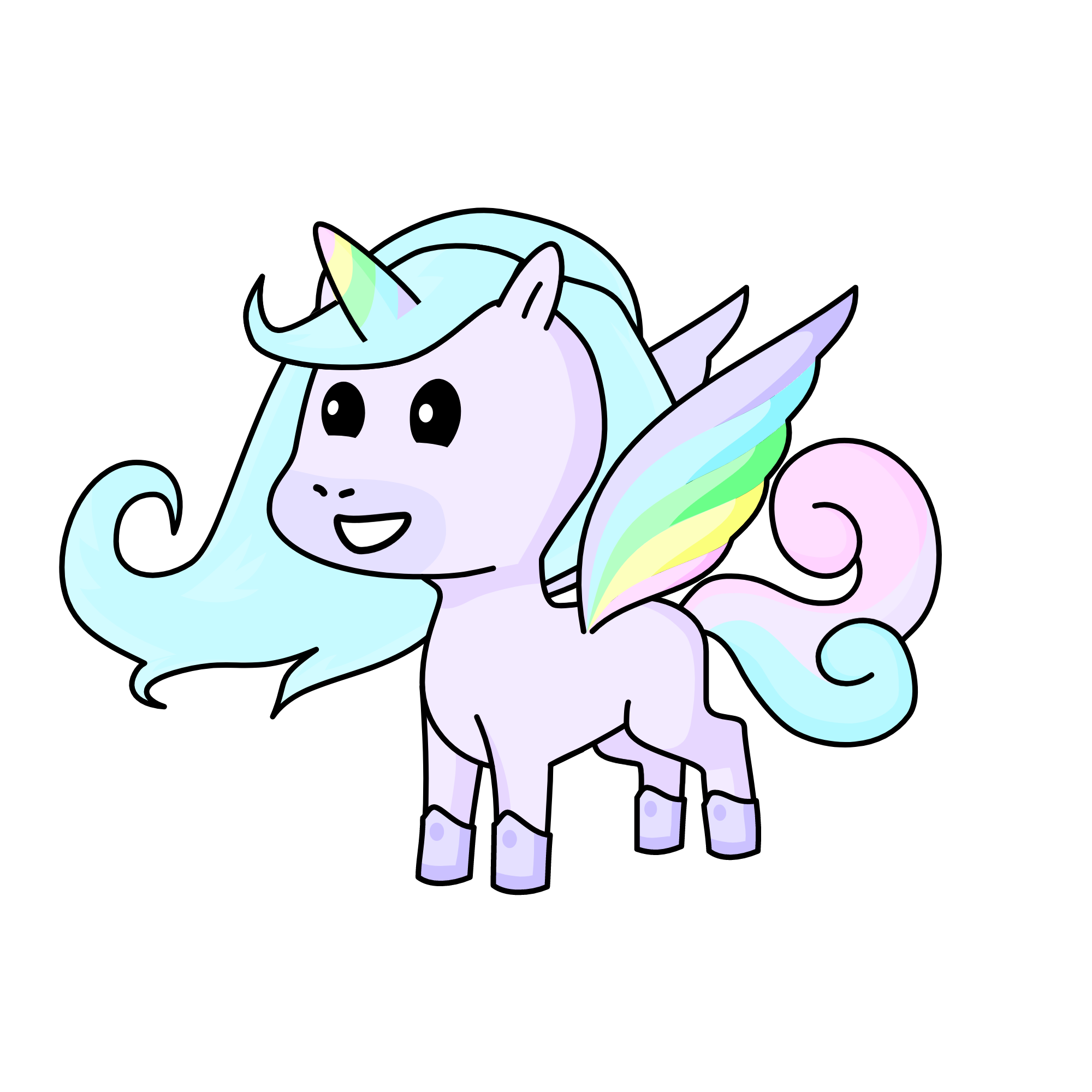 Joy, the unicorn