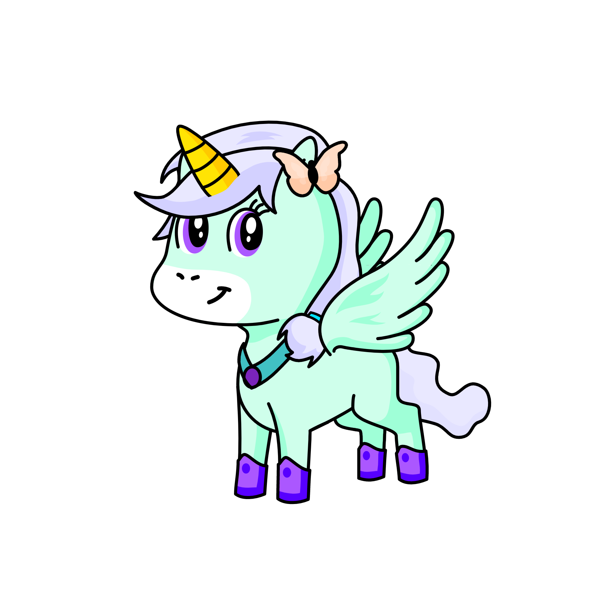 Sally, the unicorn