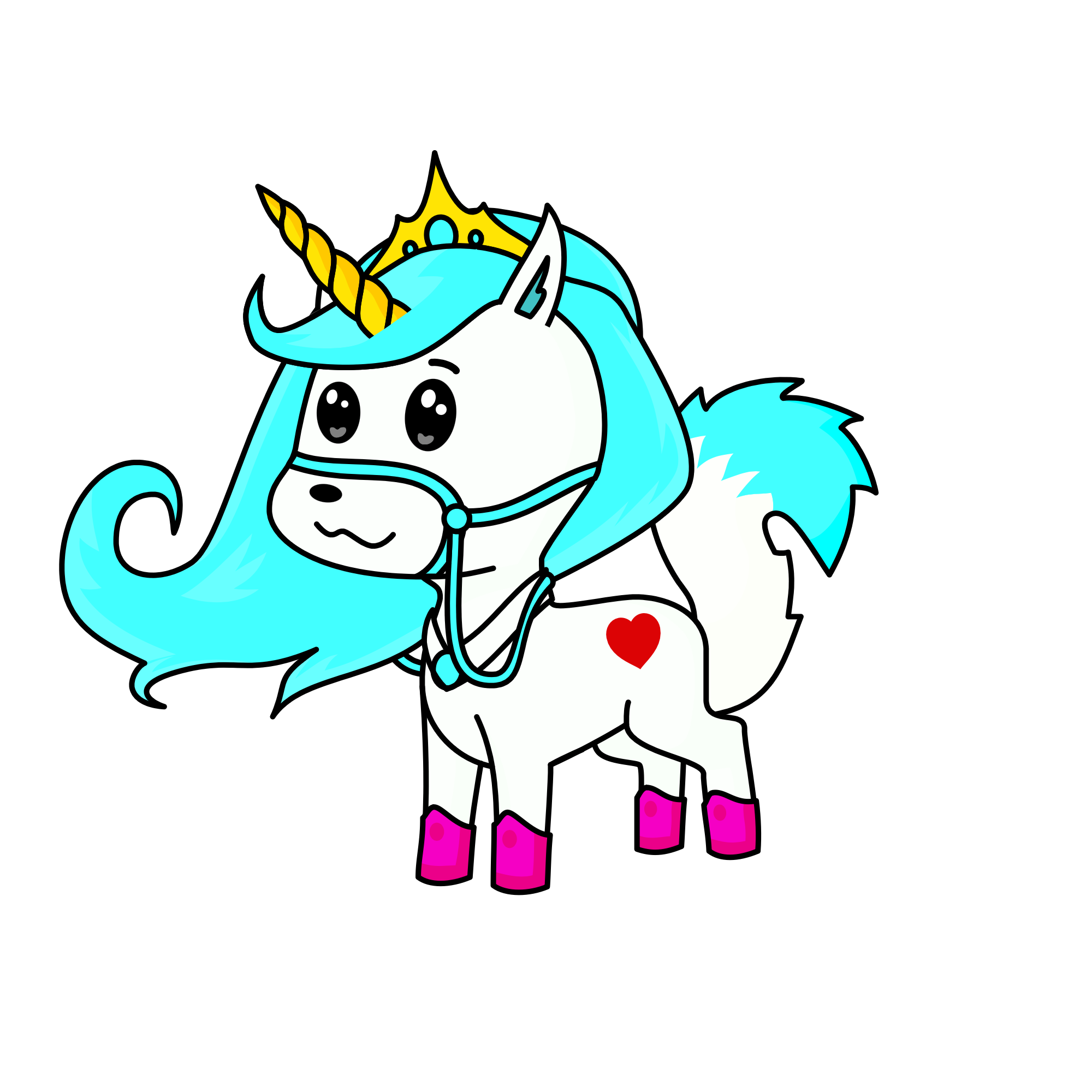 Snow sapphiređź’Ž, the unicorn