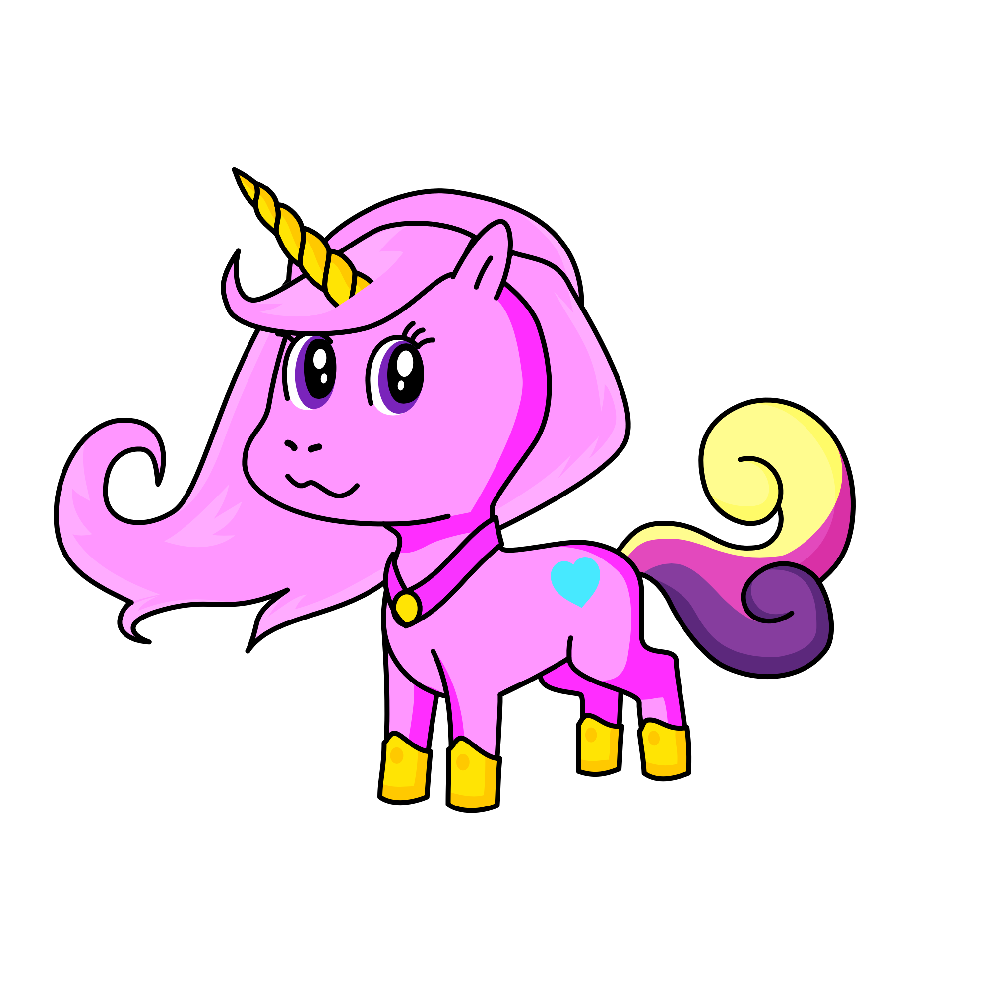 Princess cadence , the unicorn
