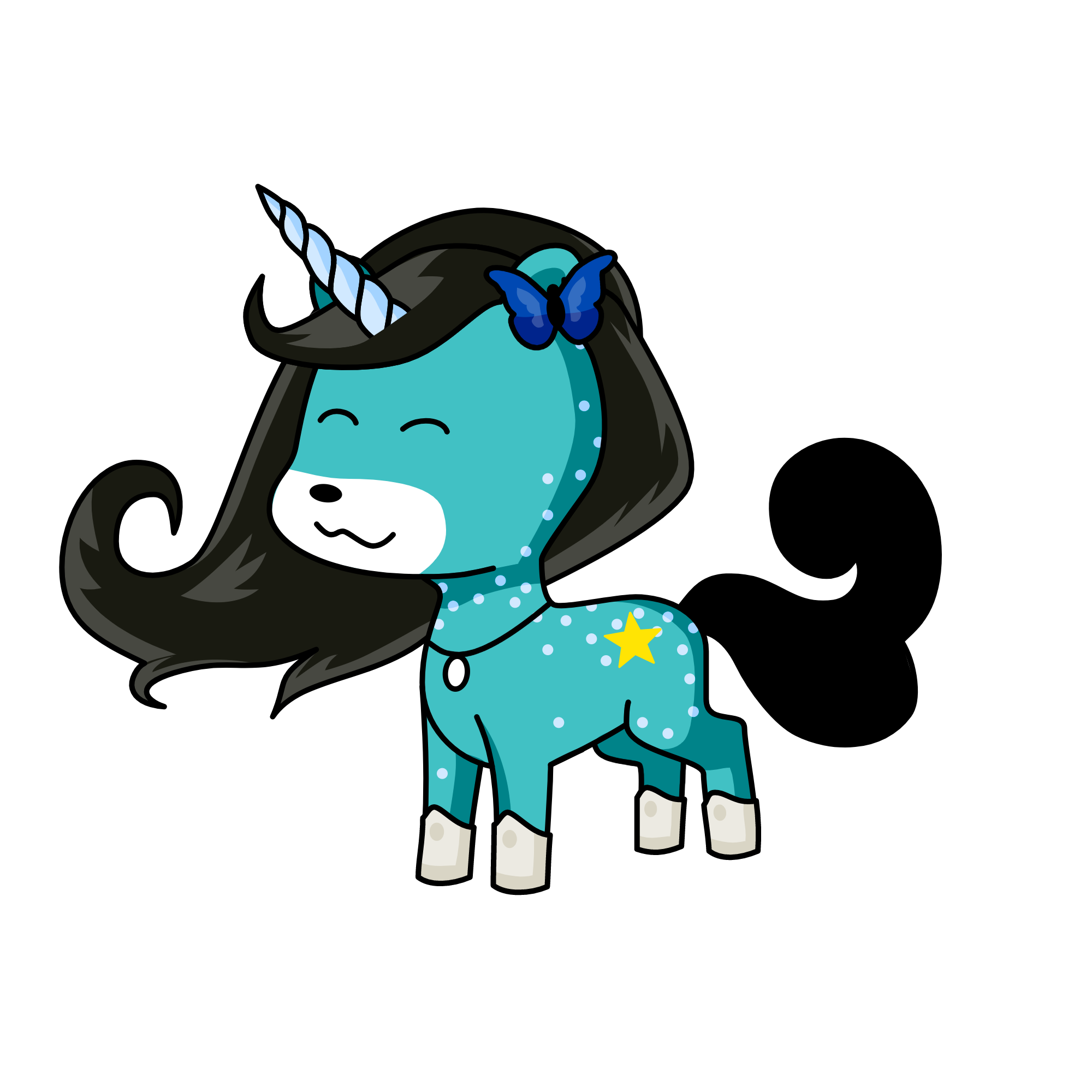 my mom, the unicorn
