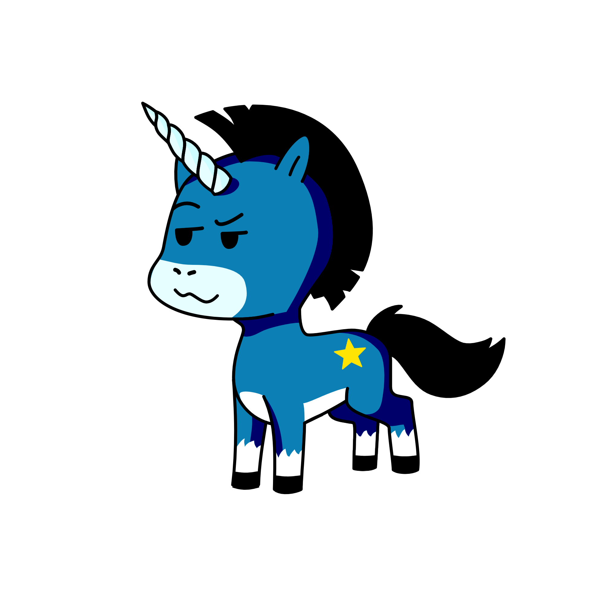 my dad, the unicorn
