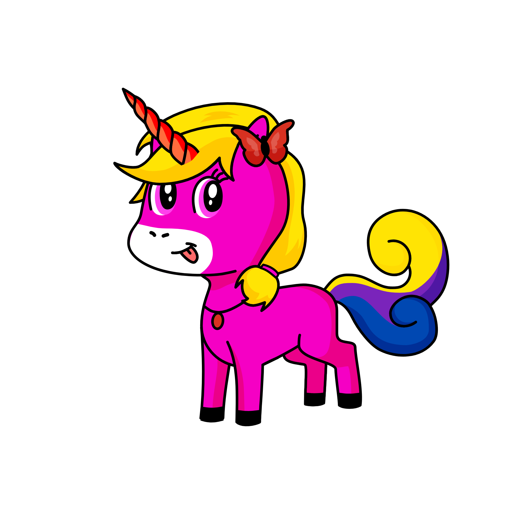 cnchdsggsf, the unicorn