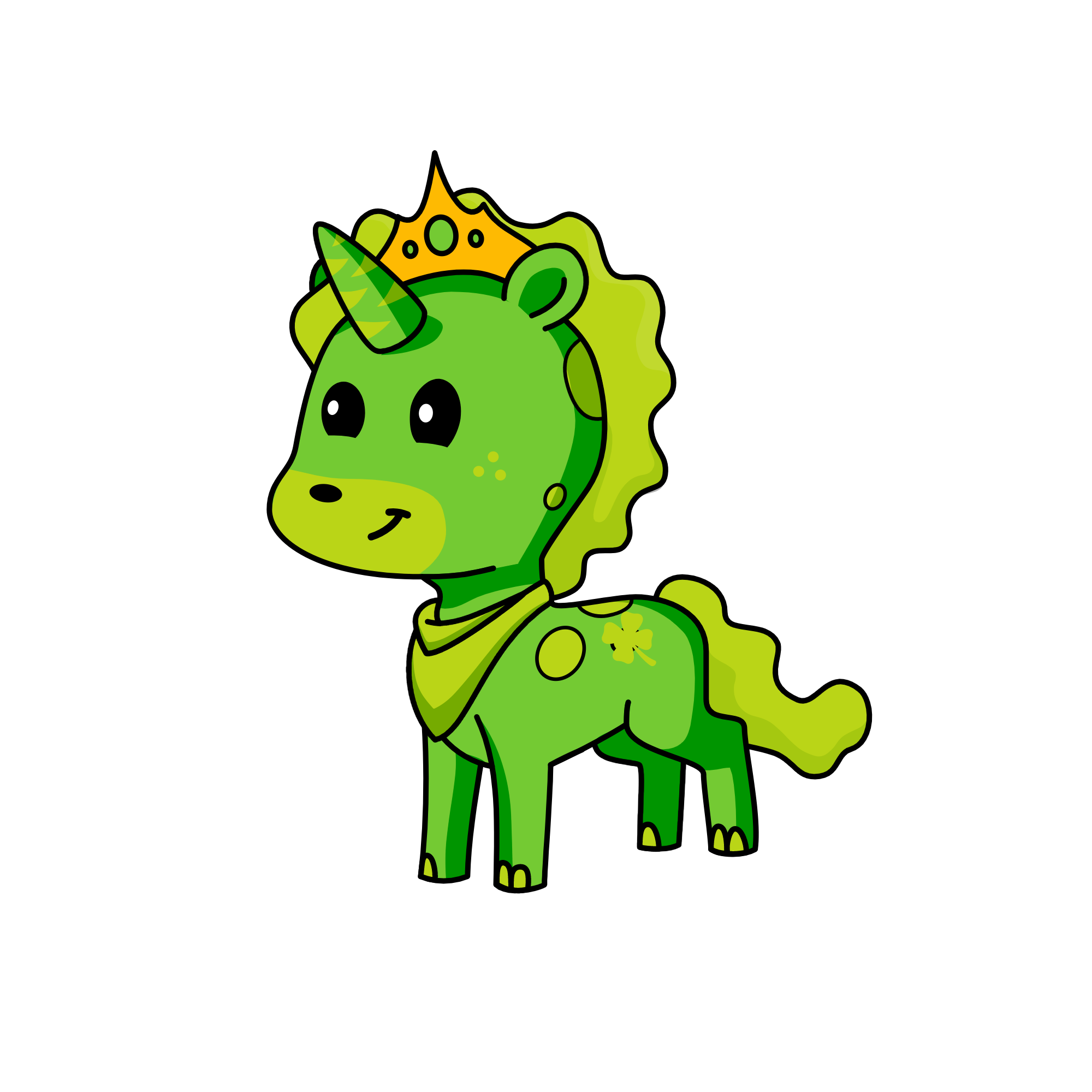 nature gardien, the unicorn