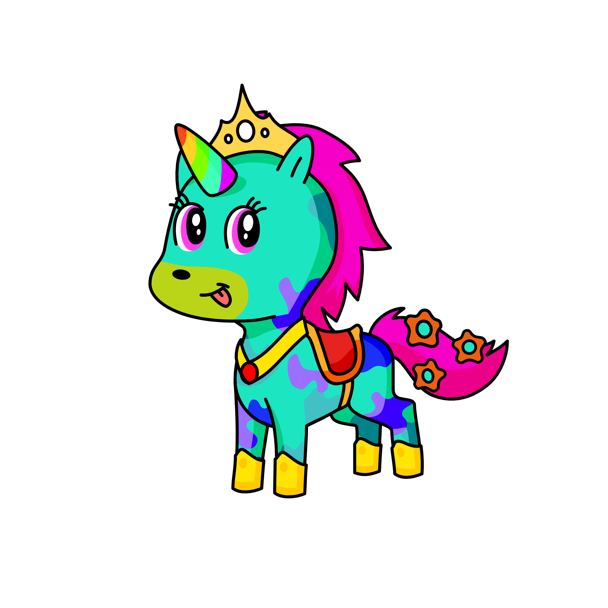 Princess chloe, the unicorn