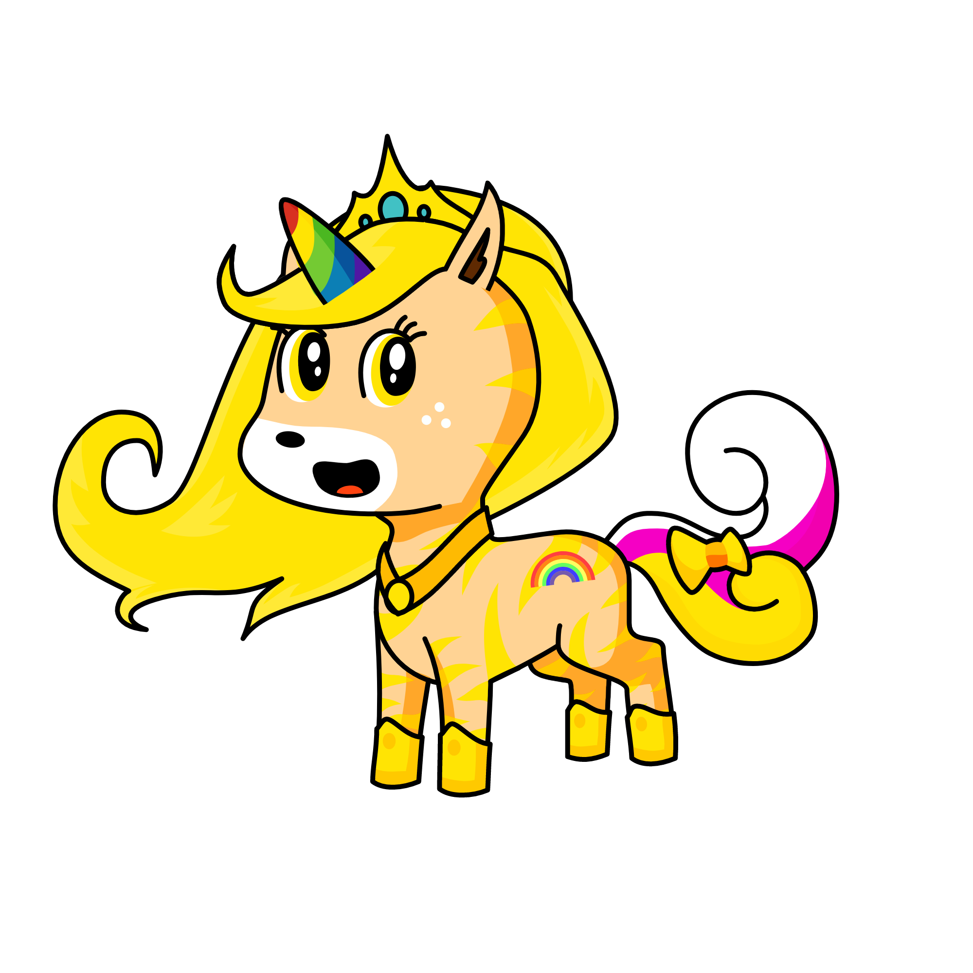 Rich😎🤑, the unicorn