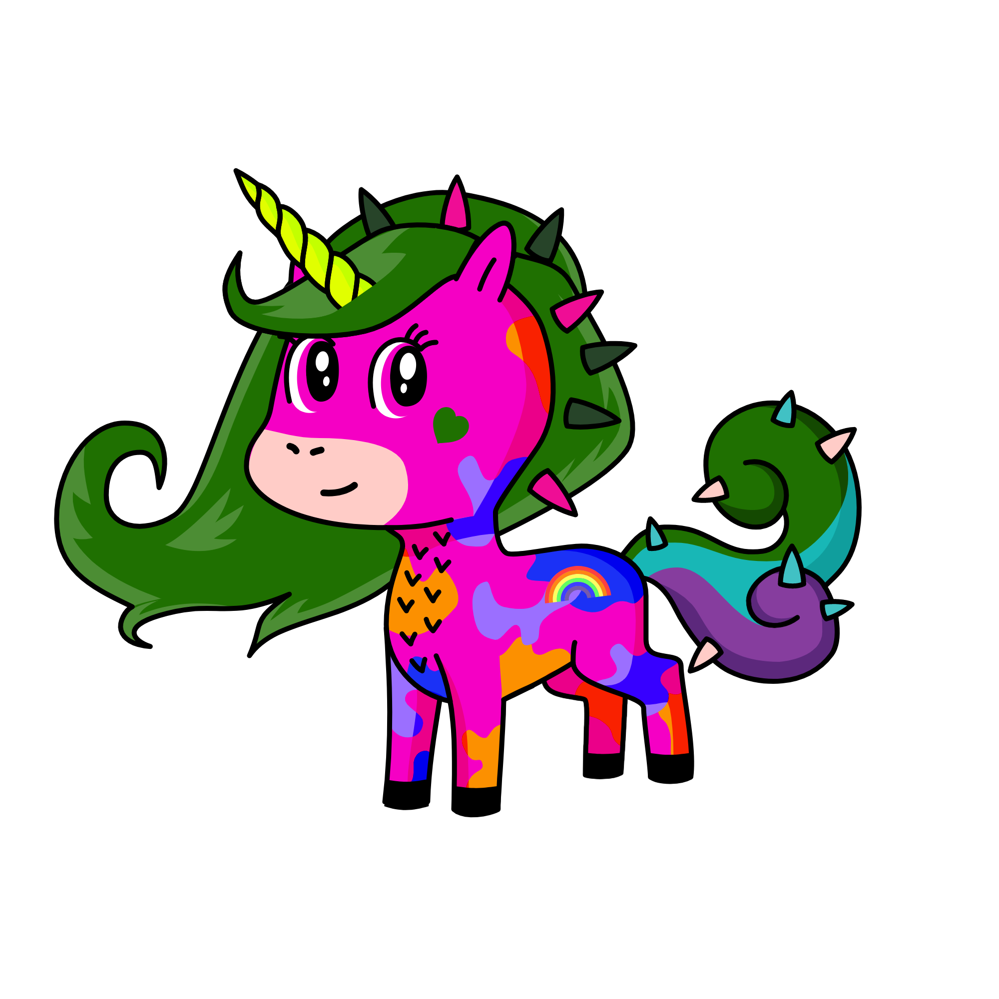 corny, the unicorn
