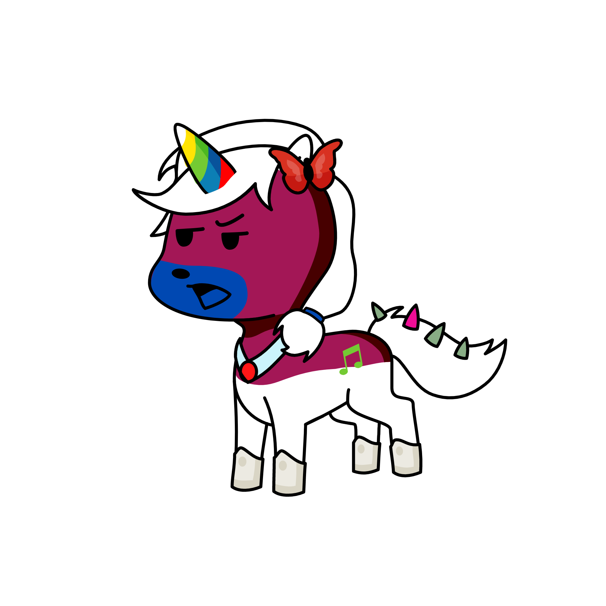 hjyipupioytg, the unicorn