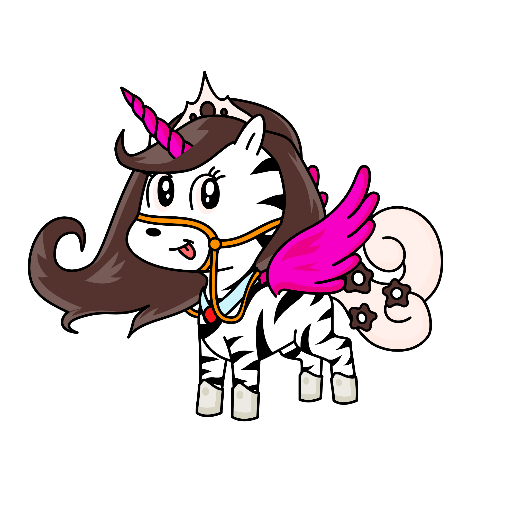 Queen of clouds, the unicorn