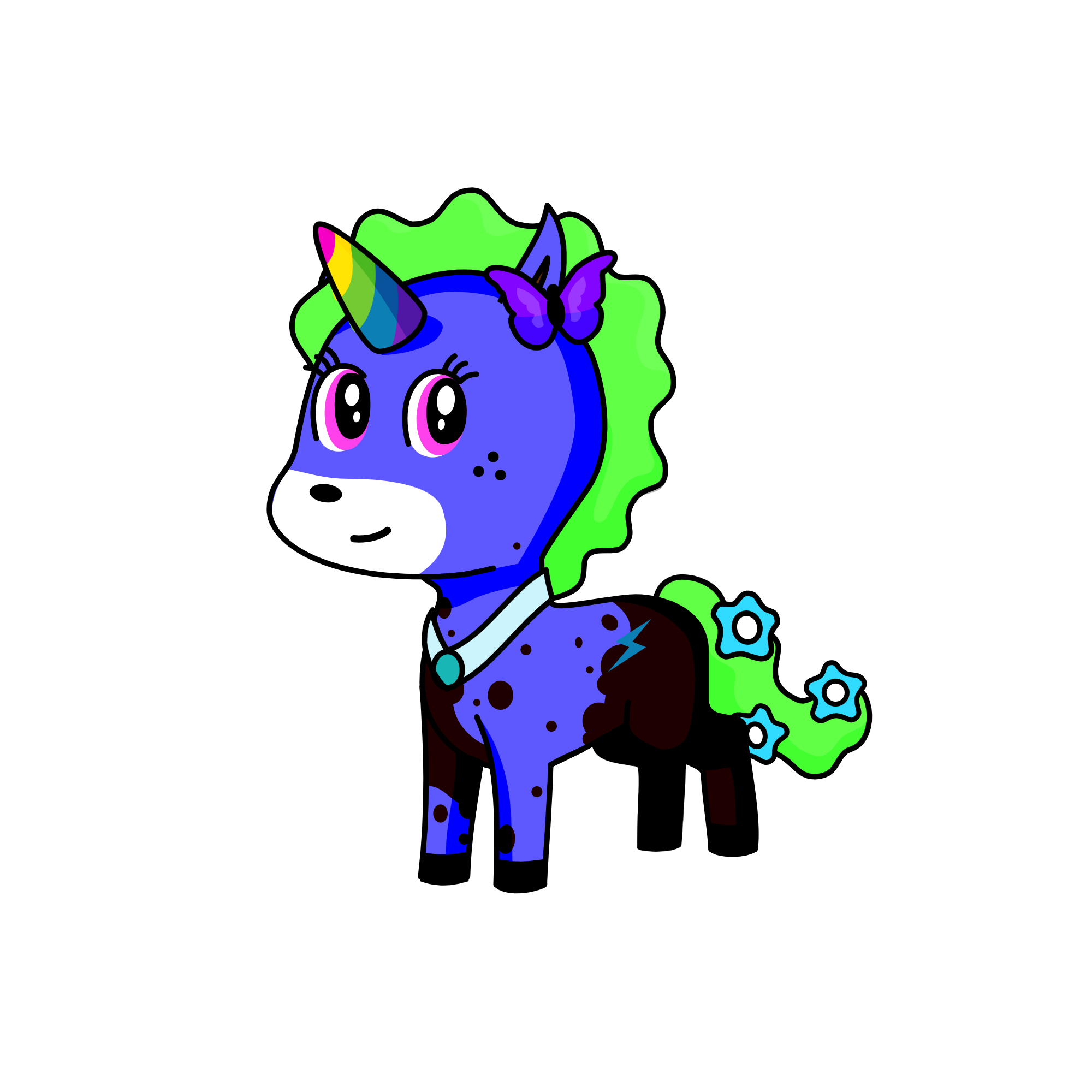 I'M A BEAR!!!!!!!!!!!, the unicorn