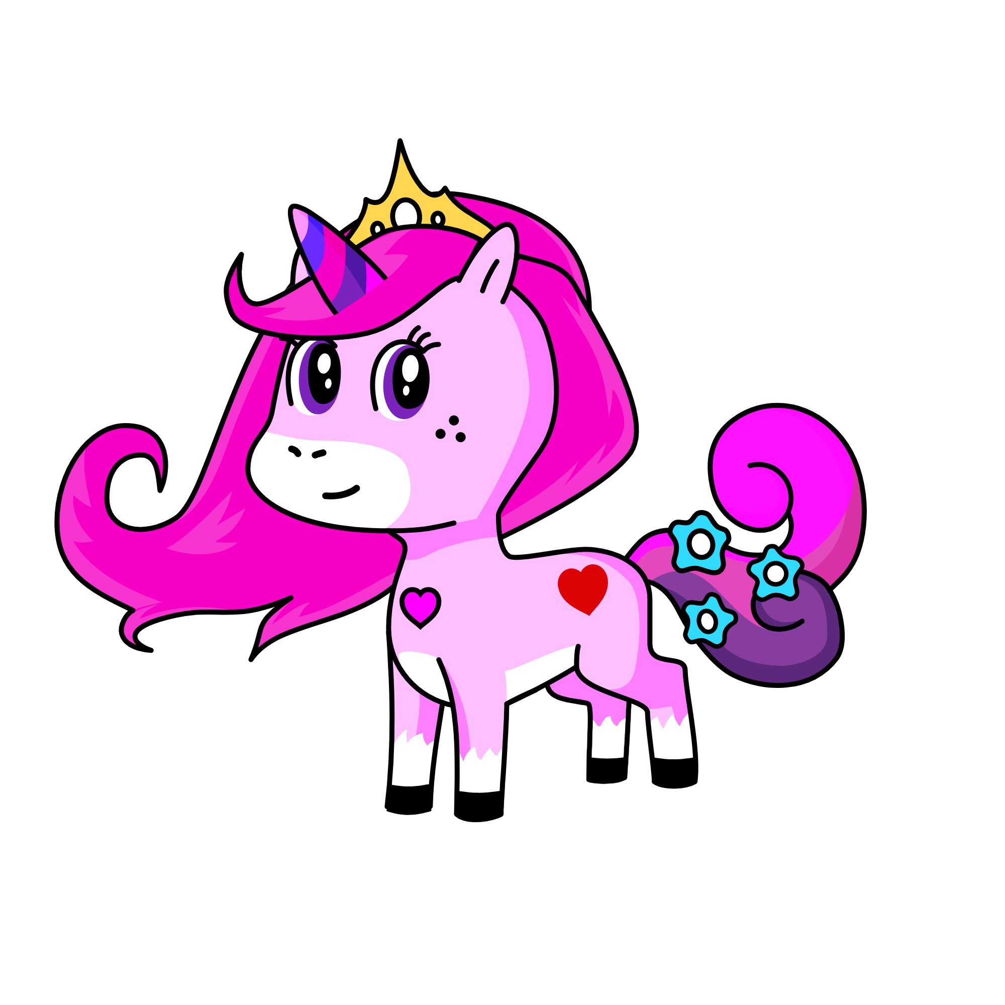 qu "een, the unicorn