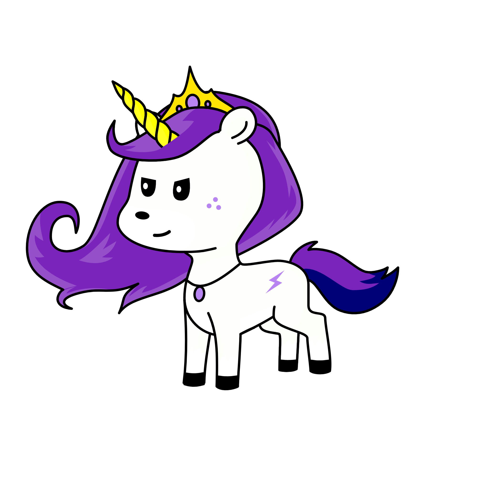 prinsesa violeta, the unicorn