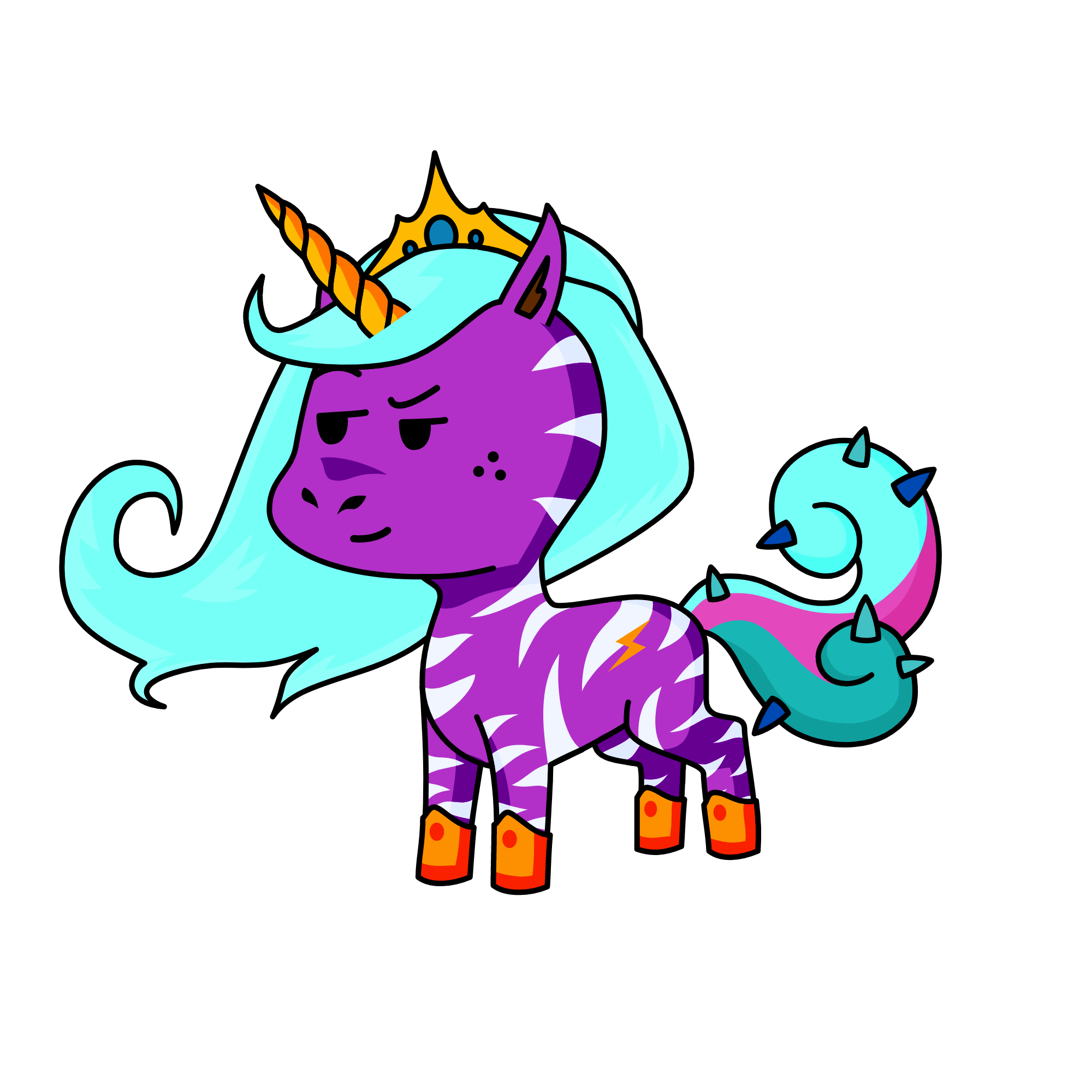 hgffgfgg, the unicorn
