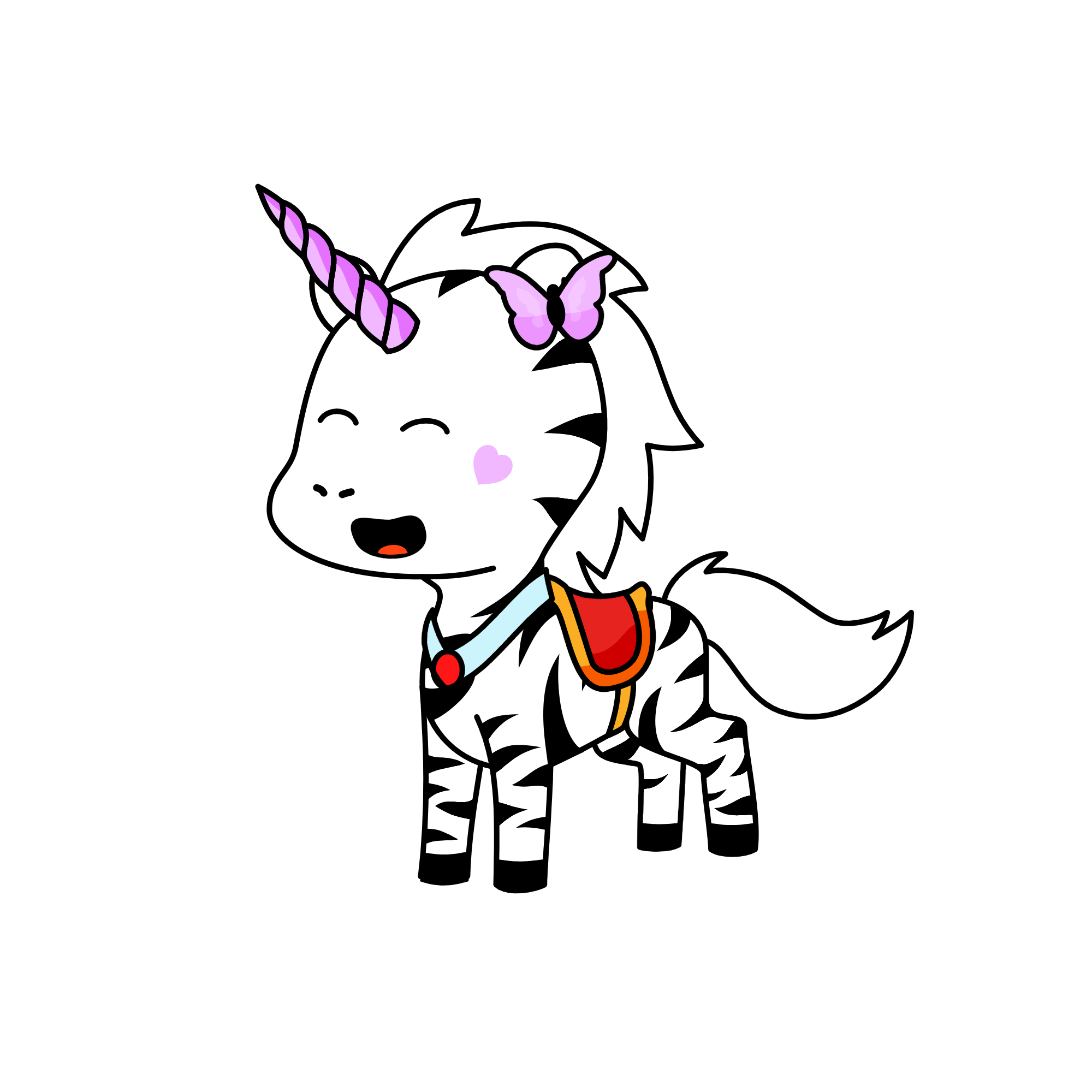 zelda, the unicorn