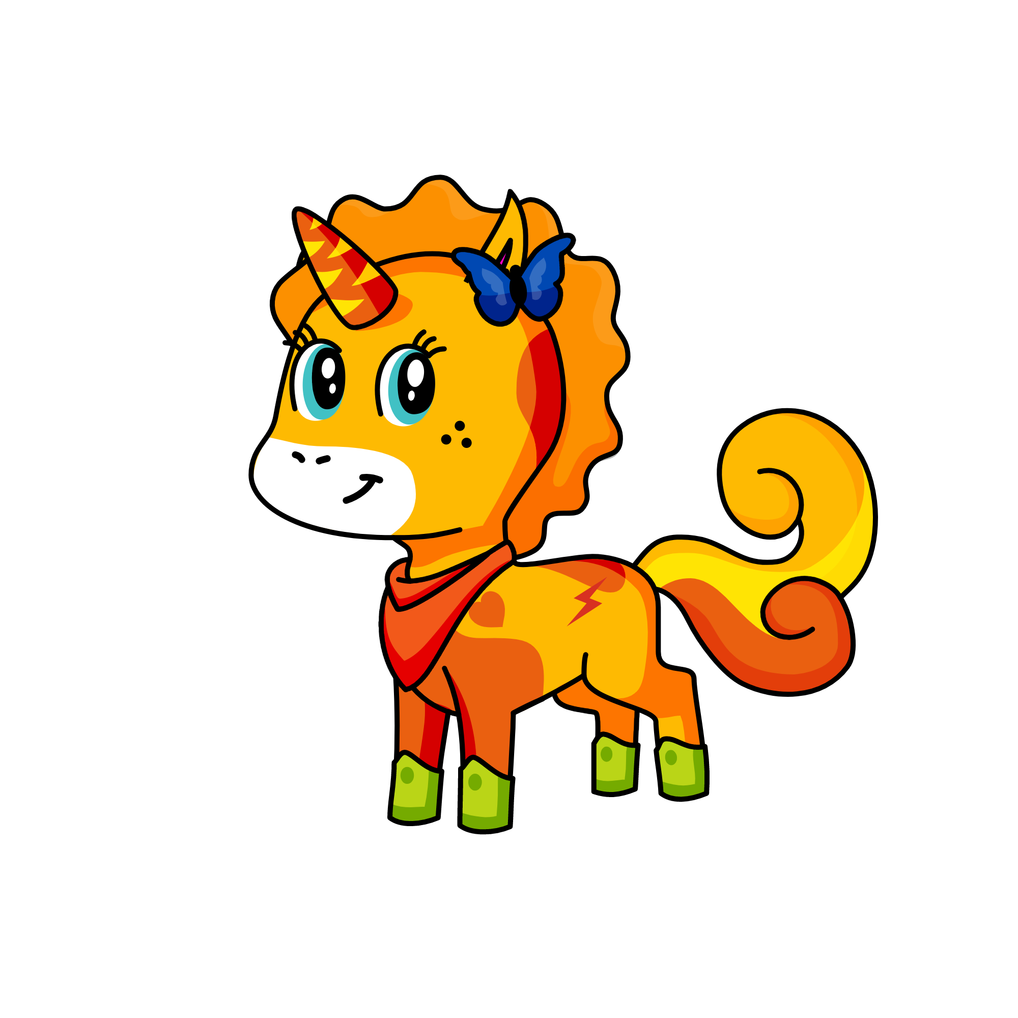 starfire, the unicorn