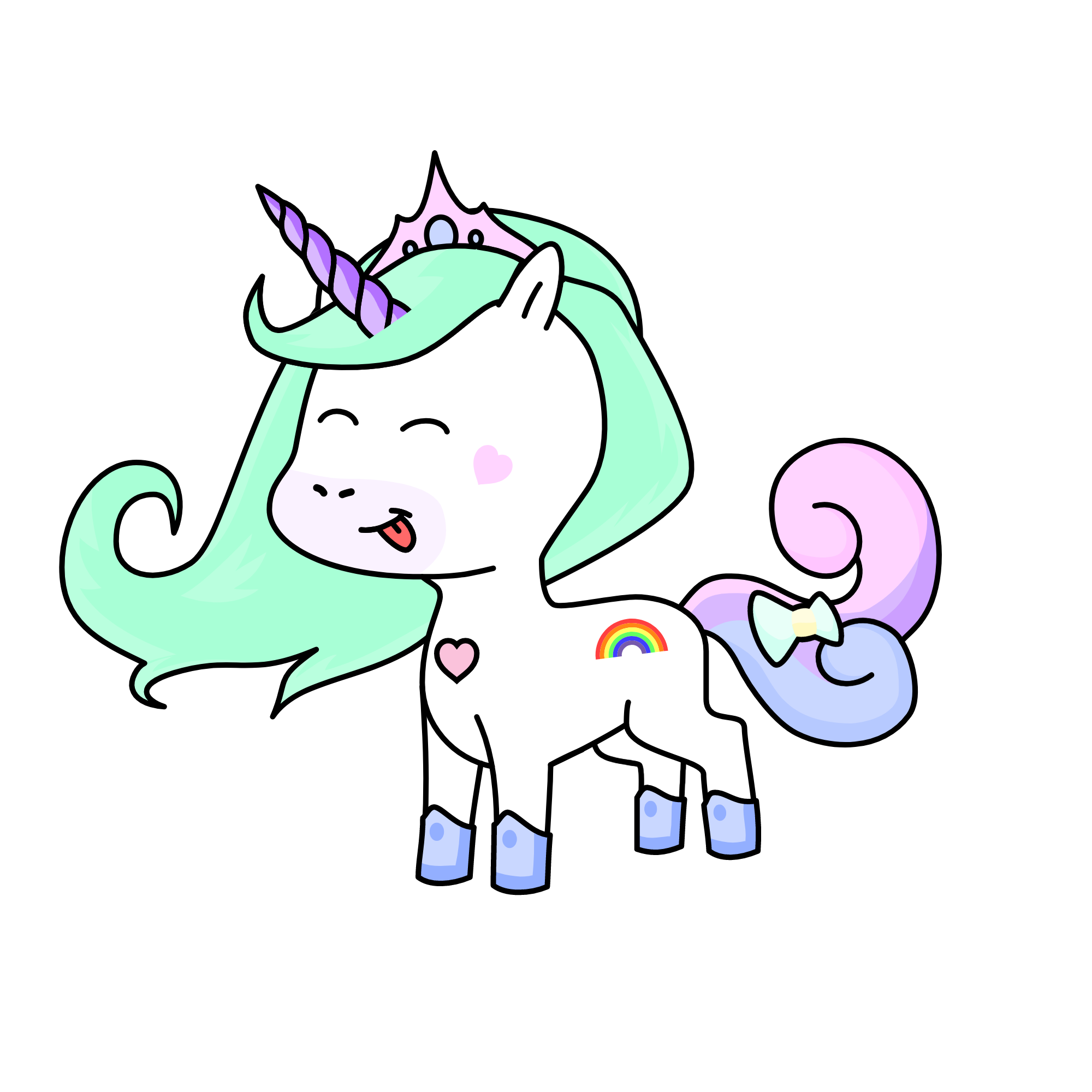 Misty, the unicorn