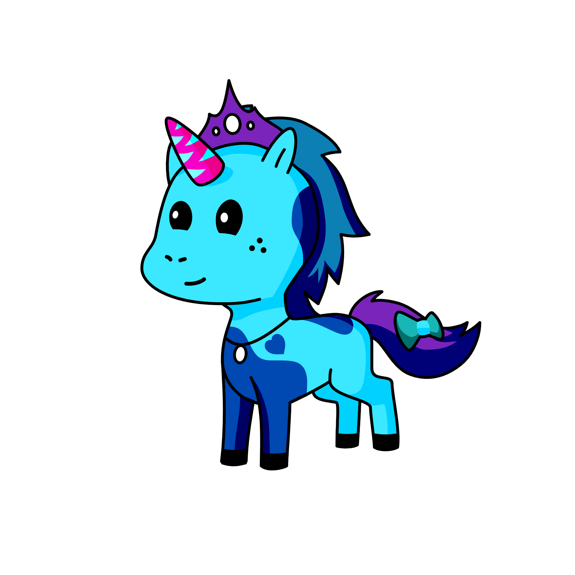 Uni Elsa, the unicorn