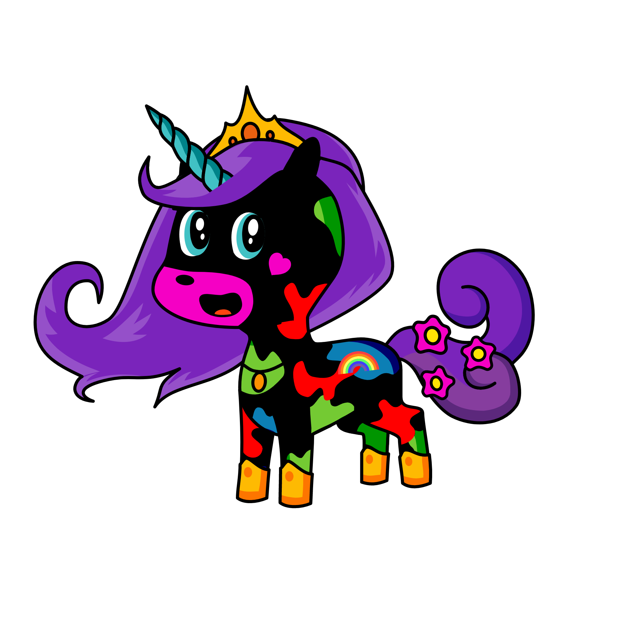 Elemental god\gardian, the unicorn