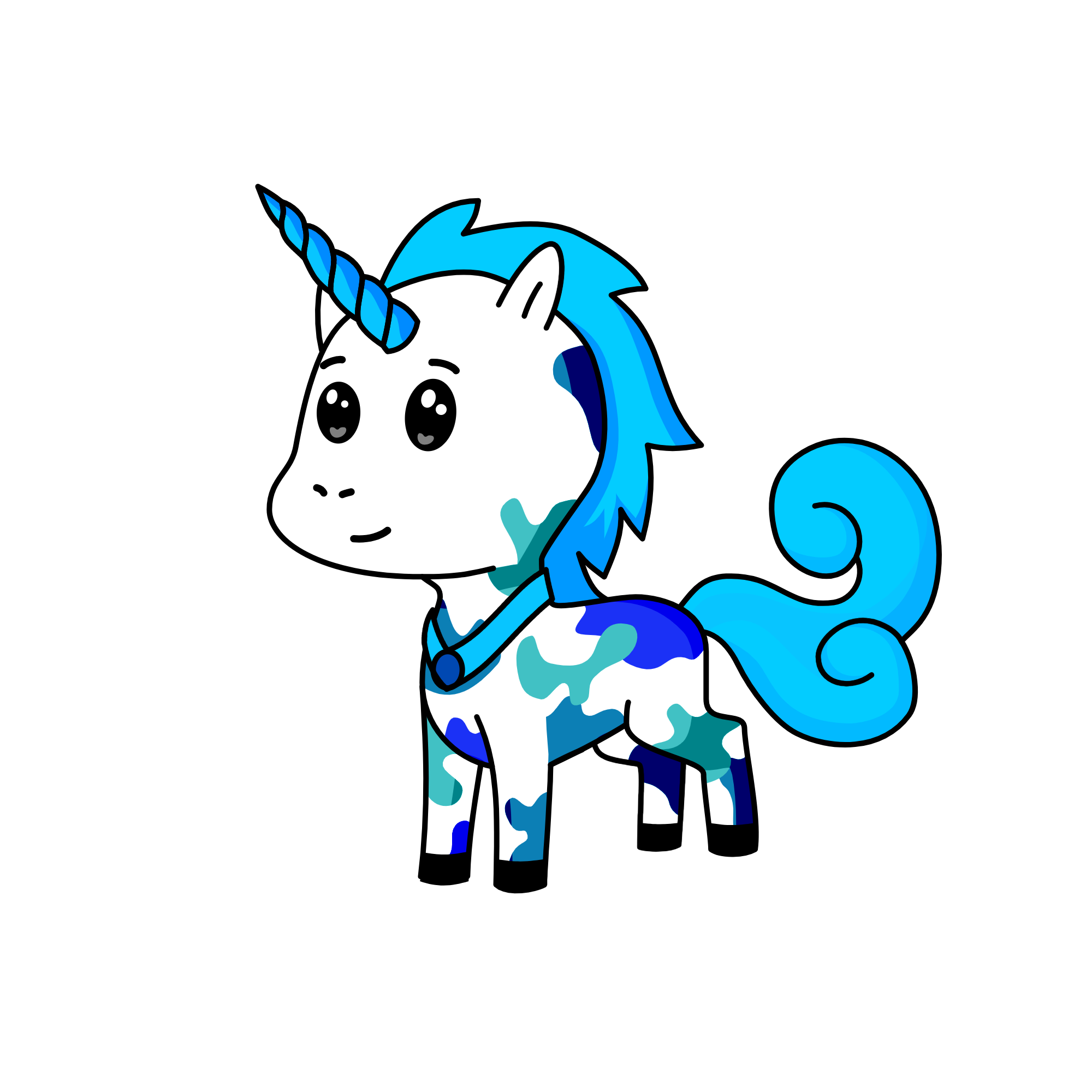 Snowflake, the unicorn
