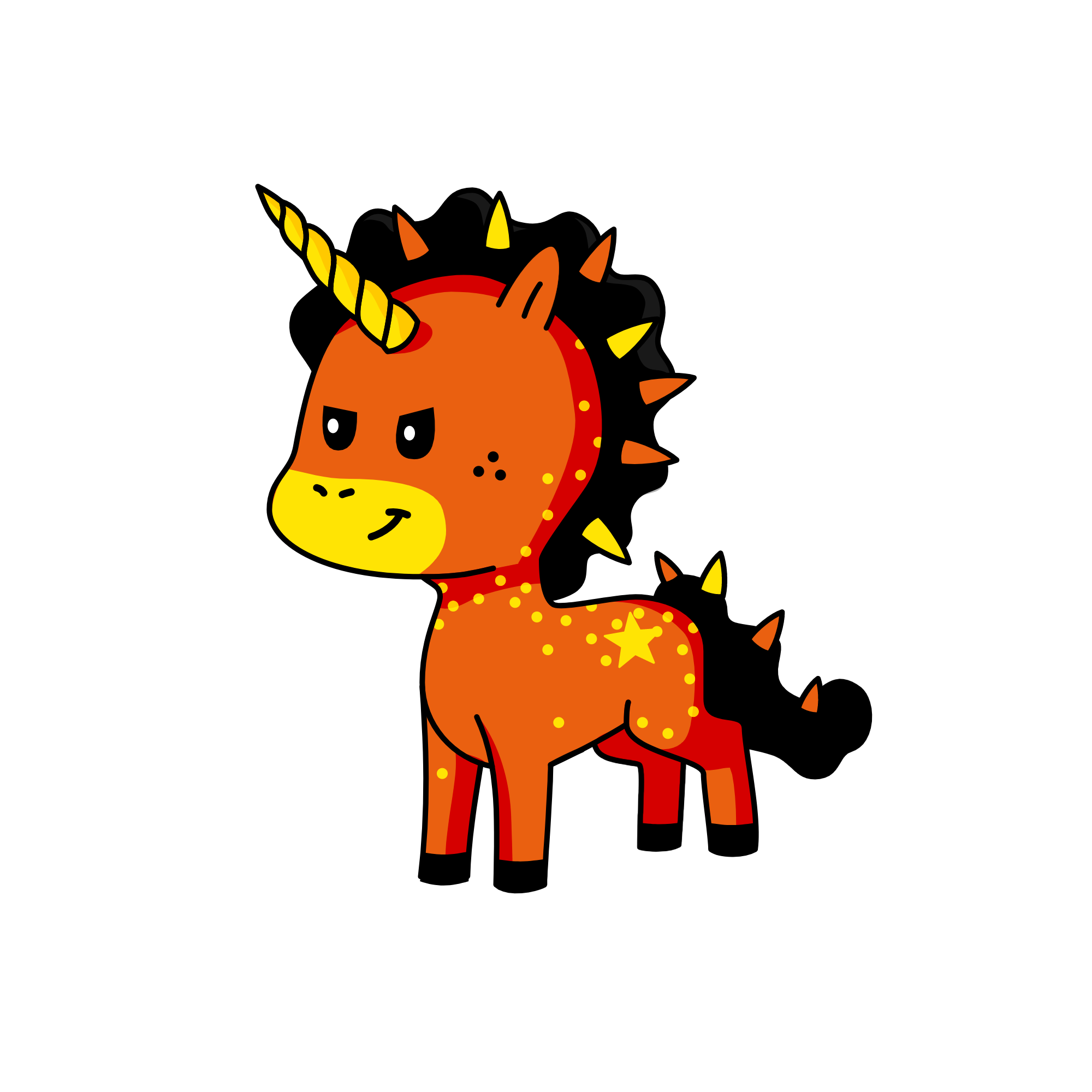 Hades, the unicorn