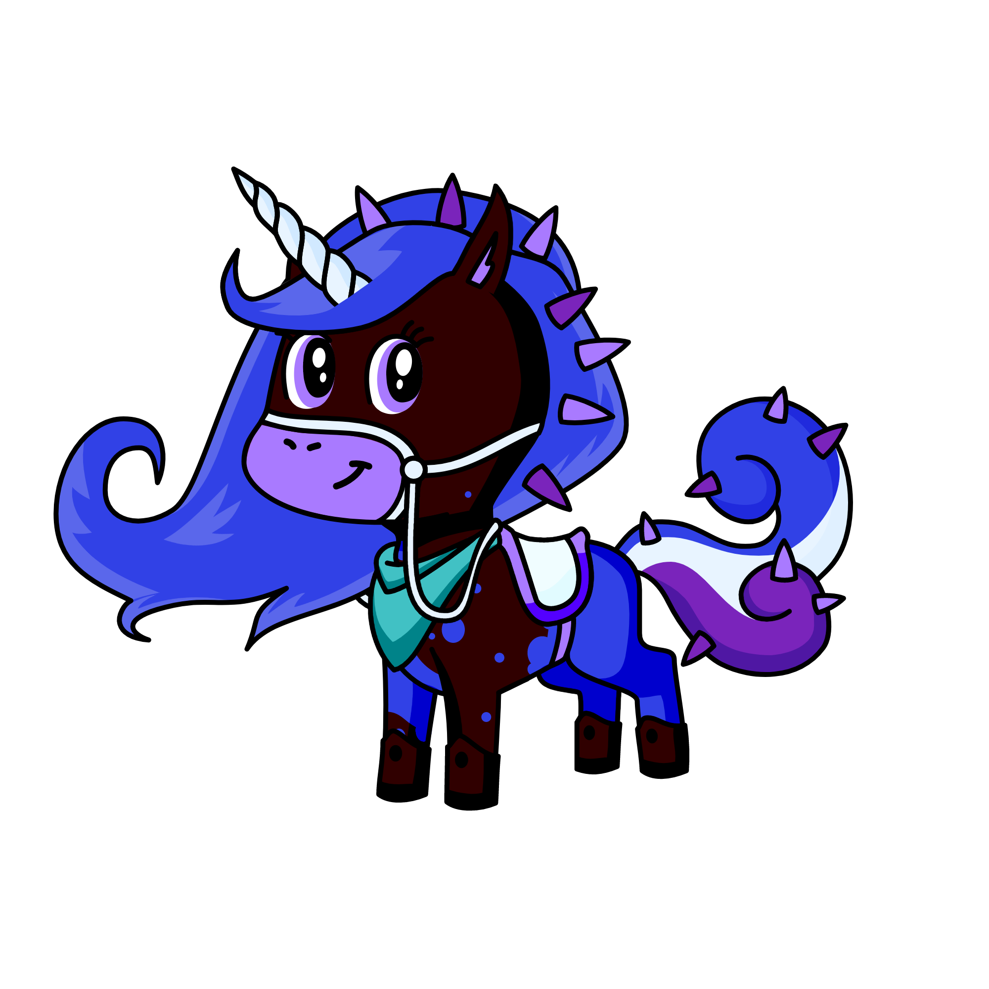 Midnight, the unicorn