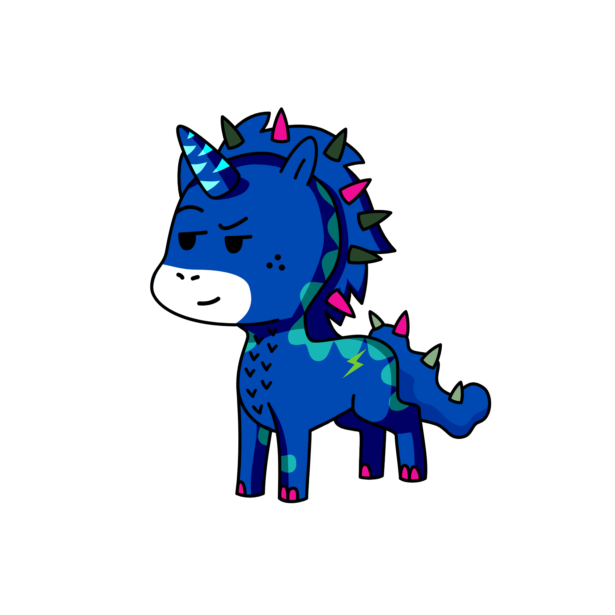 Mean Guy, the unicorn