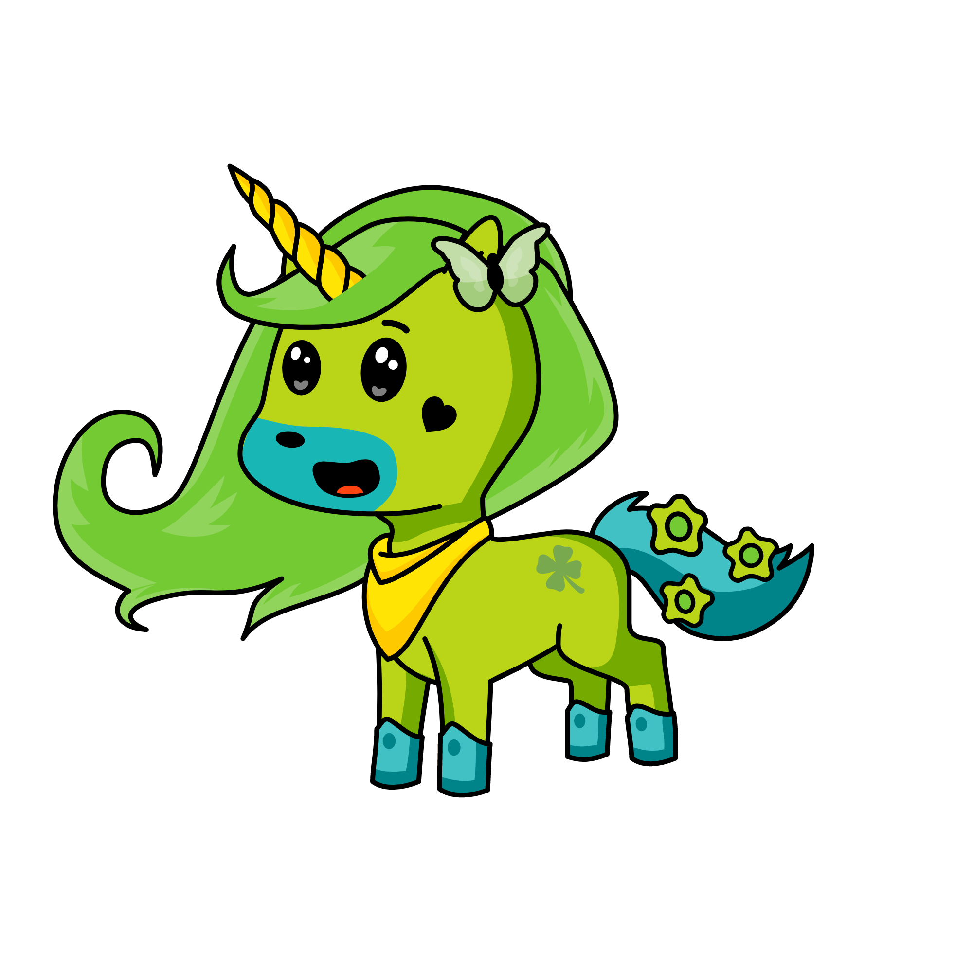 nature pony, the unicorn