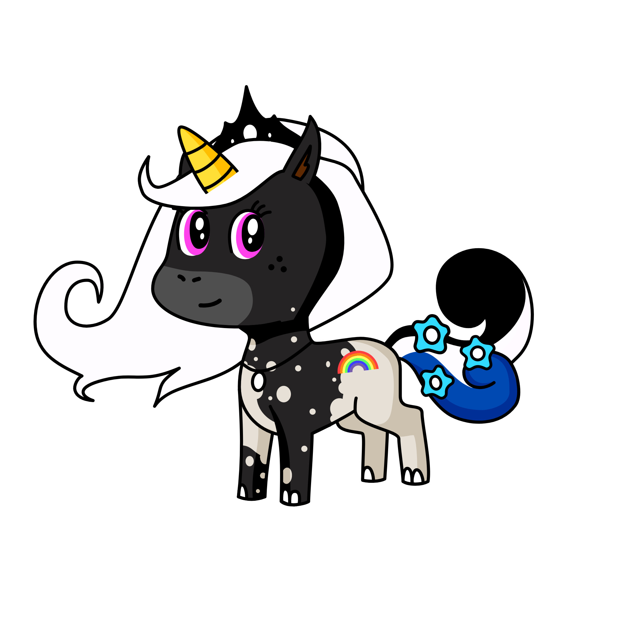 moon queen, the unicorn