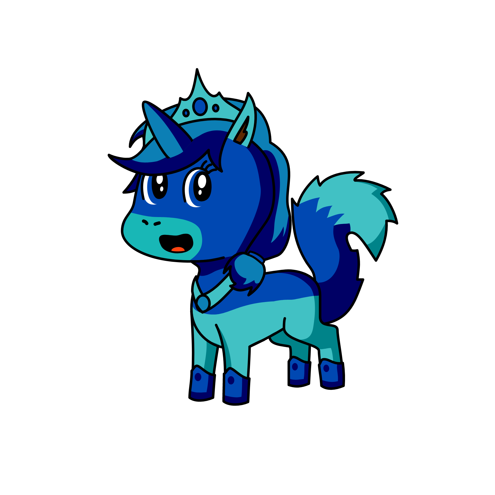 day queen , the unicorn