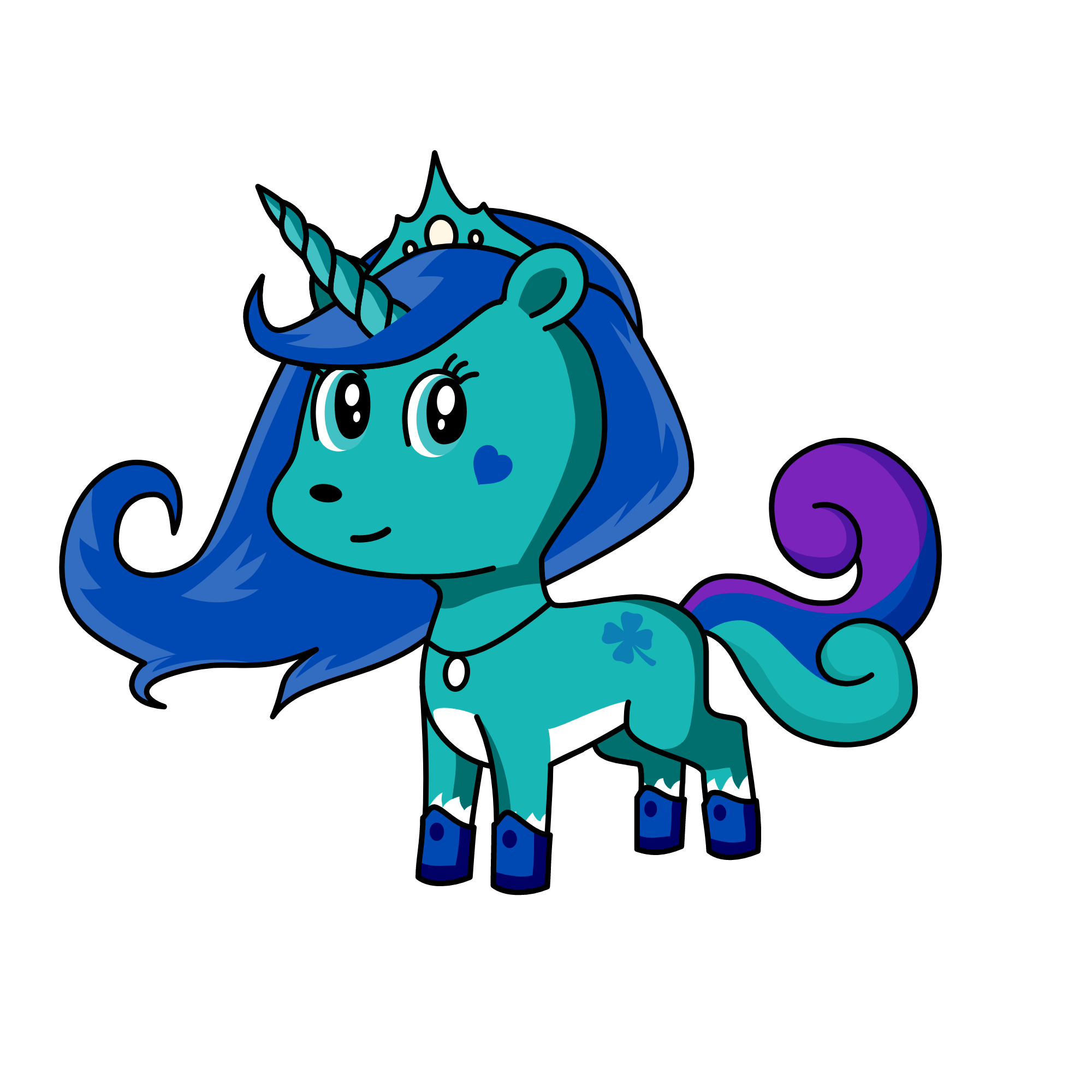 ice qween, the unicorn