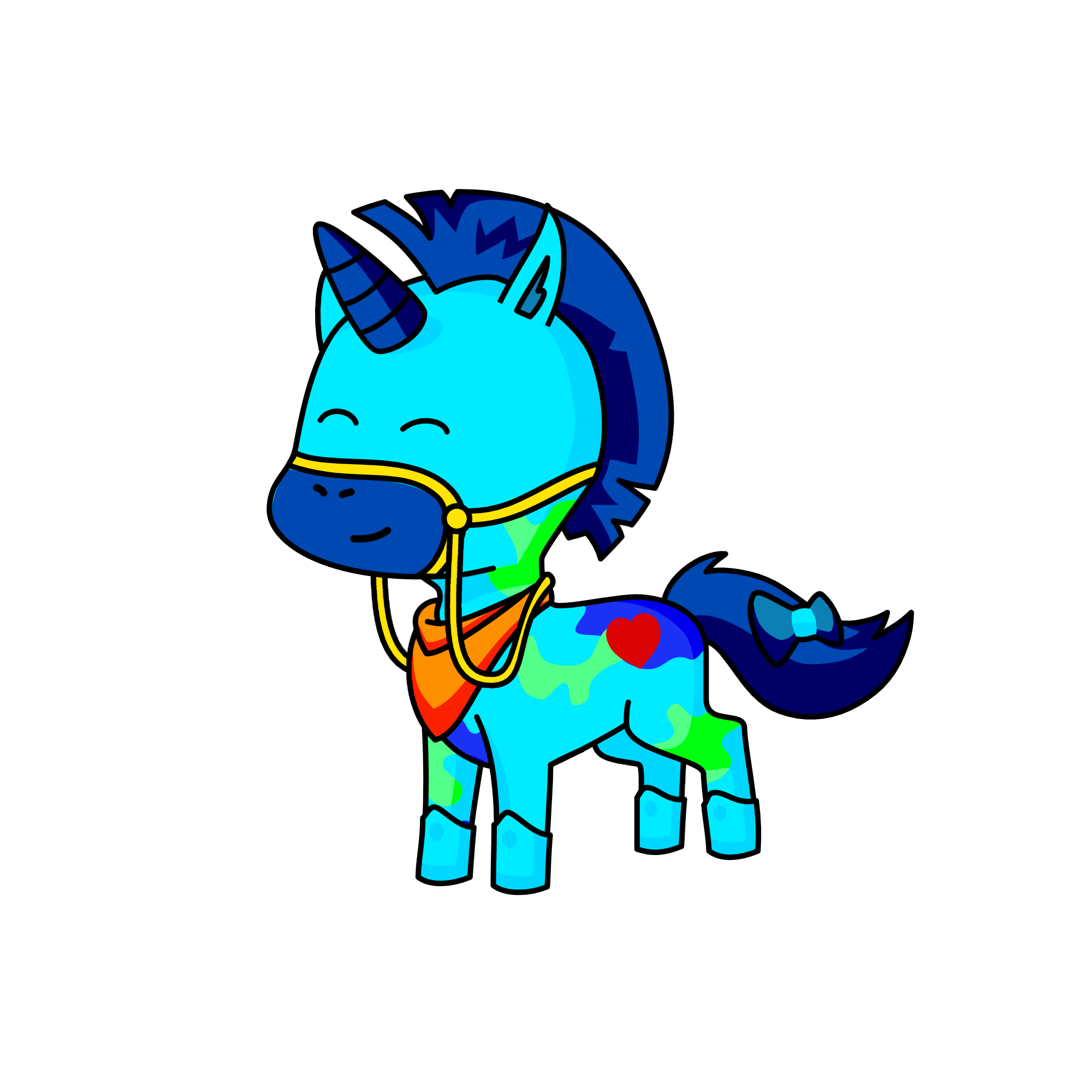 regard, the unicorn