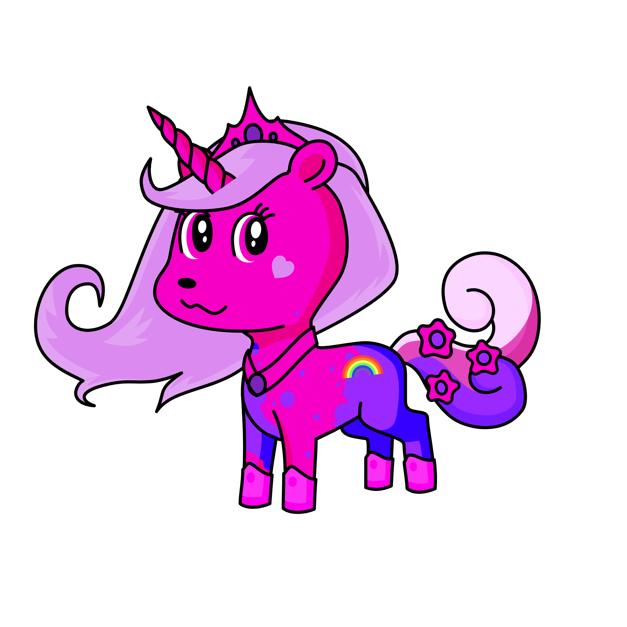 princess, the unicorn