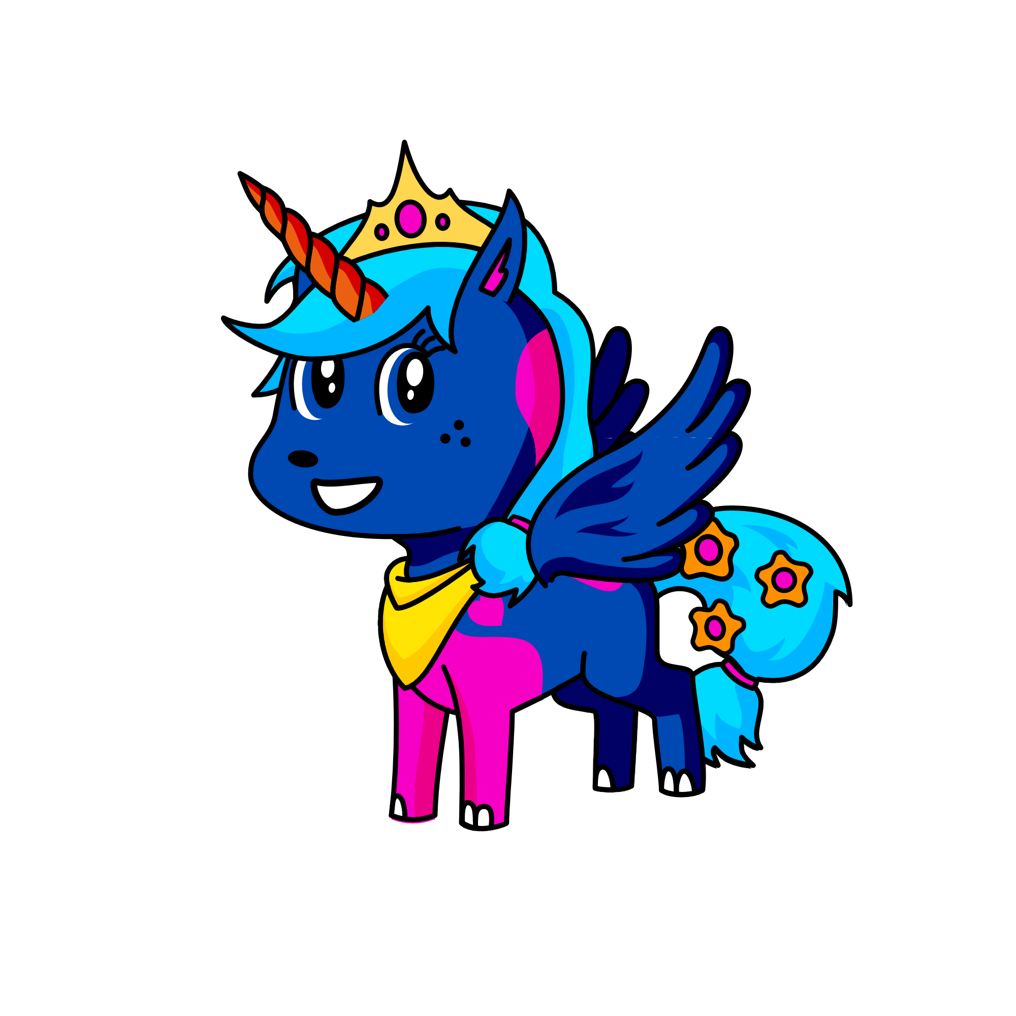 Lunala, the unicorn