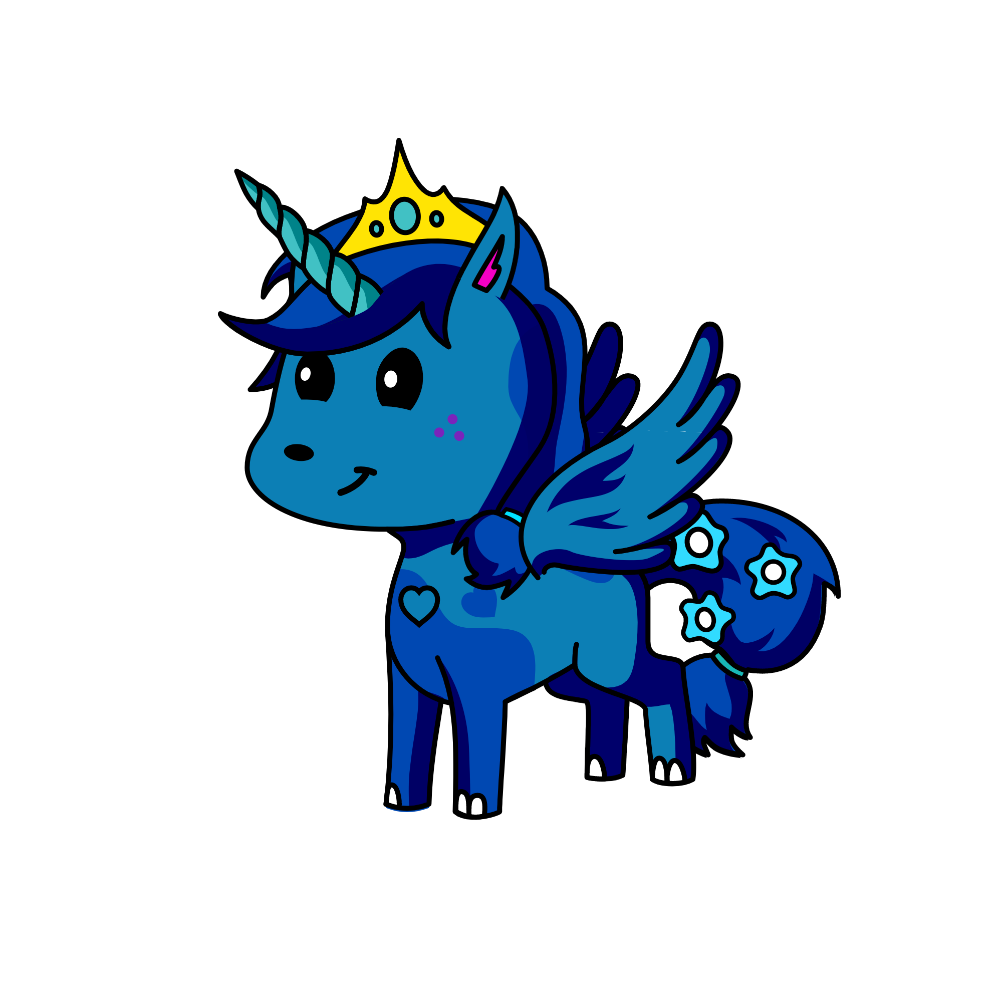 Luna, the unicorn