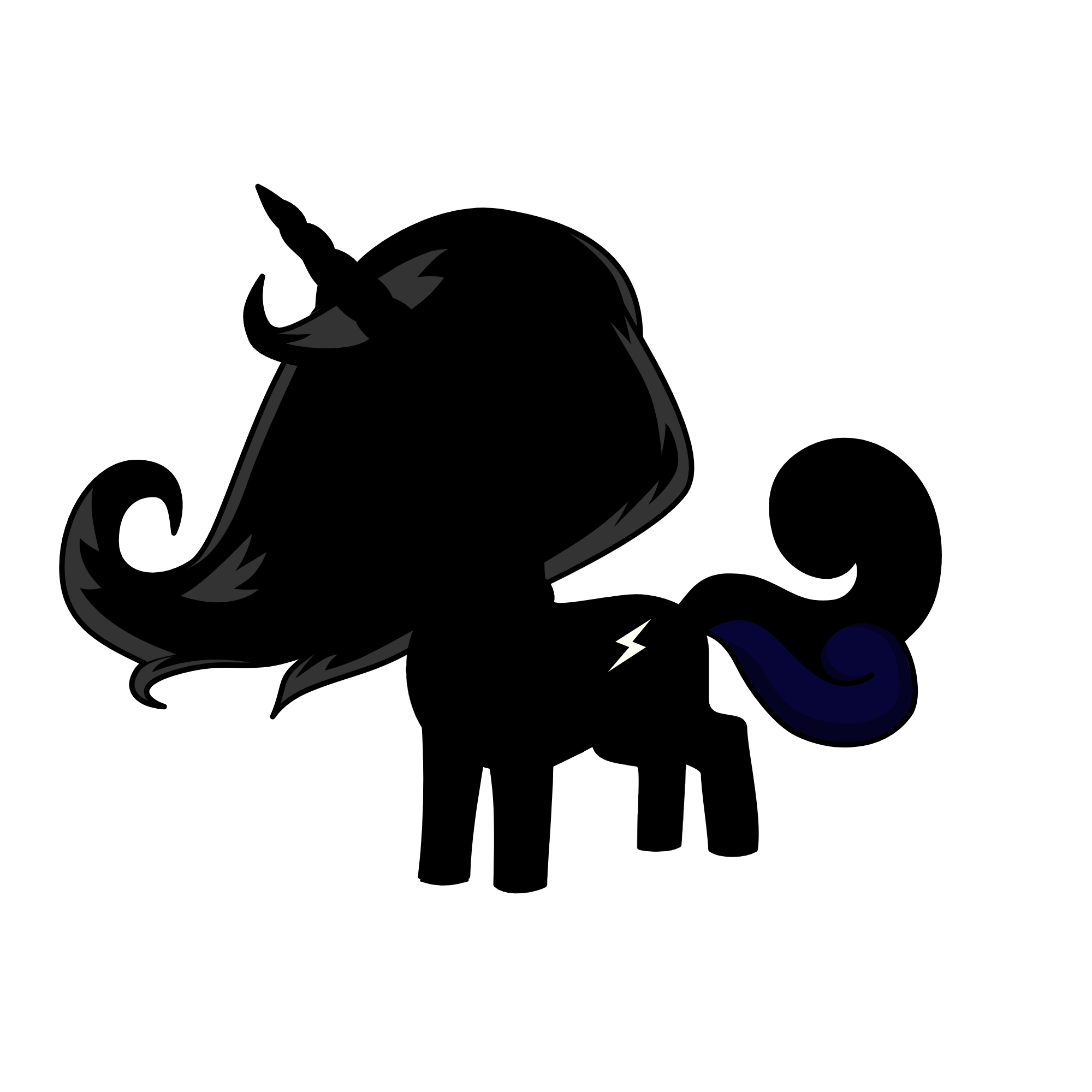 I AM DARKNES, the unicorn
