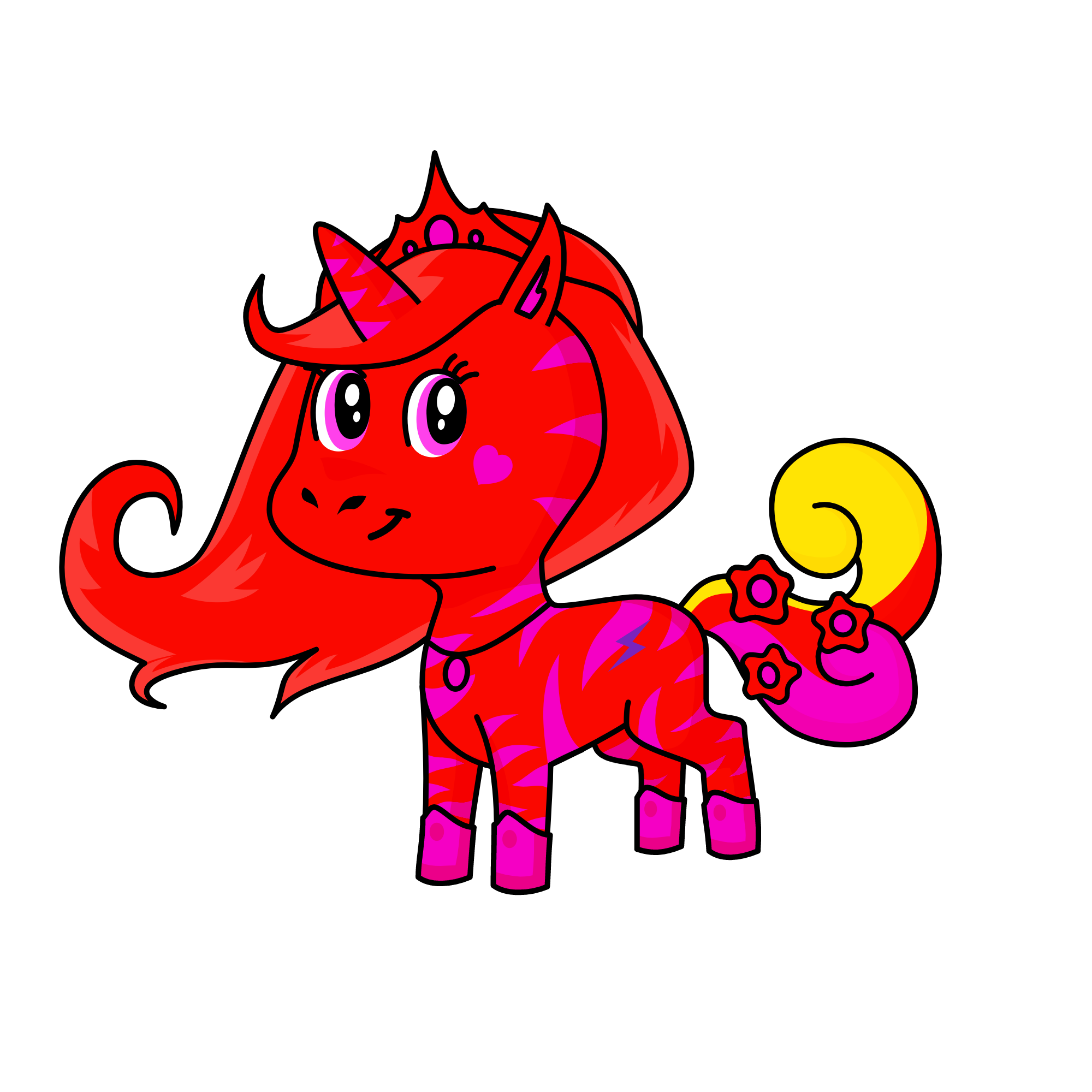 pinky💗, the unicorn