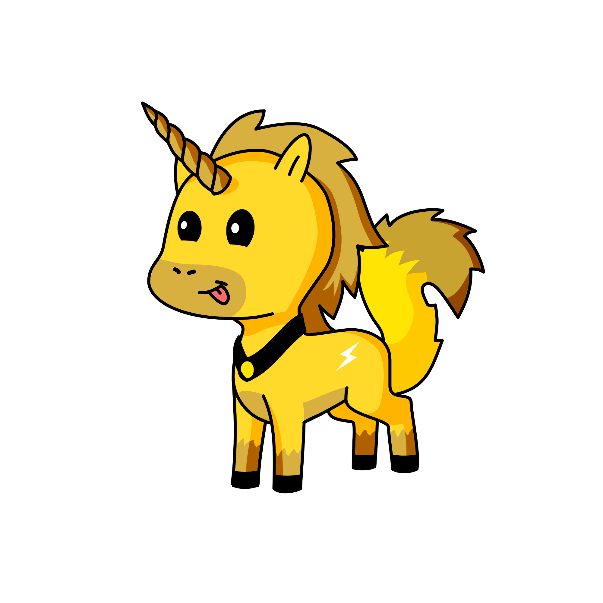 Topaz, the unicorn