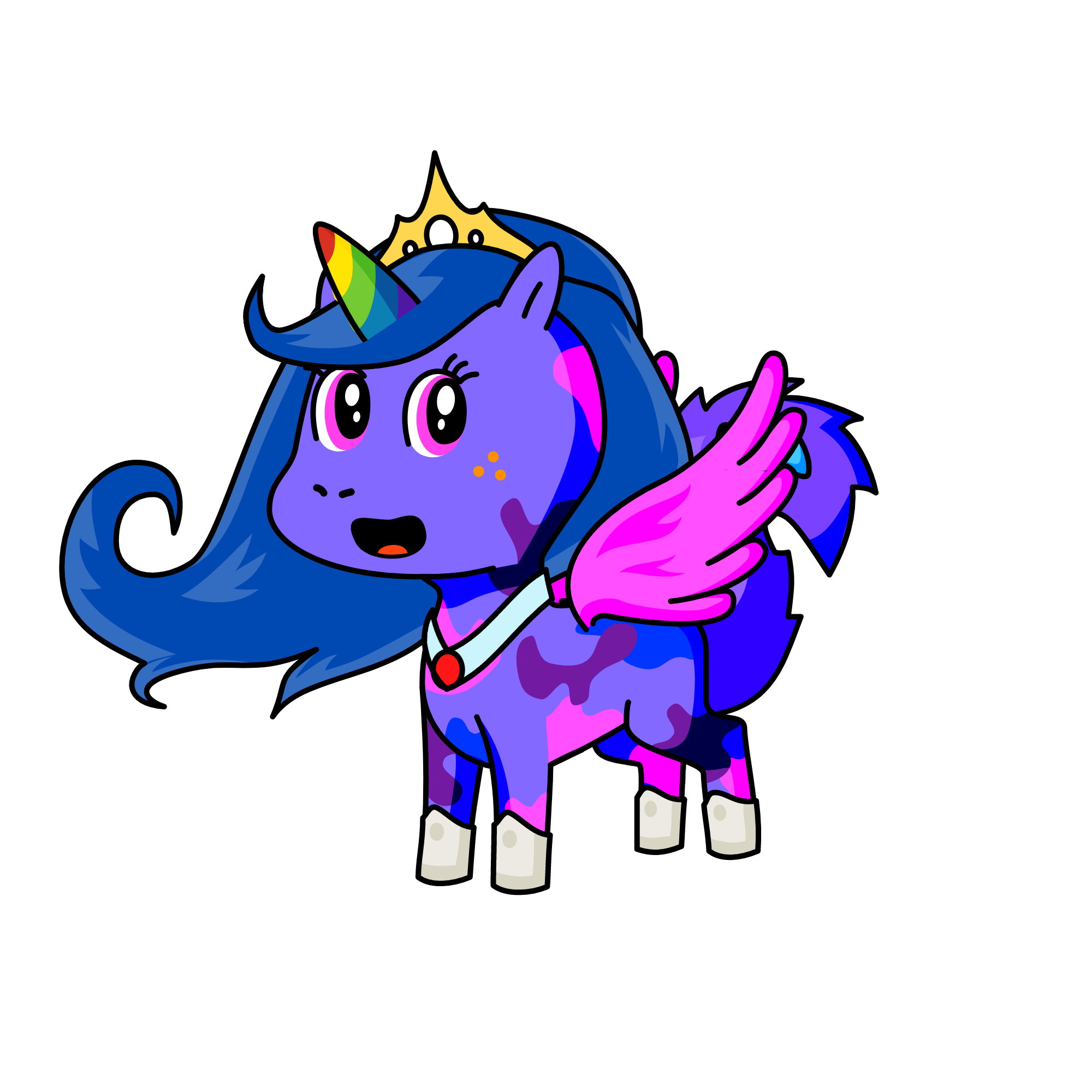 Star butterfly, the unicorn