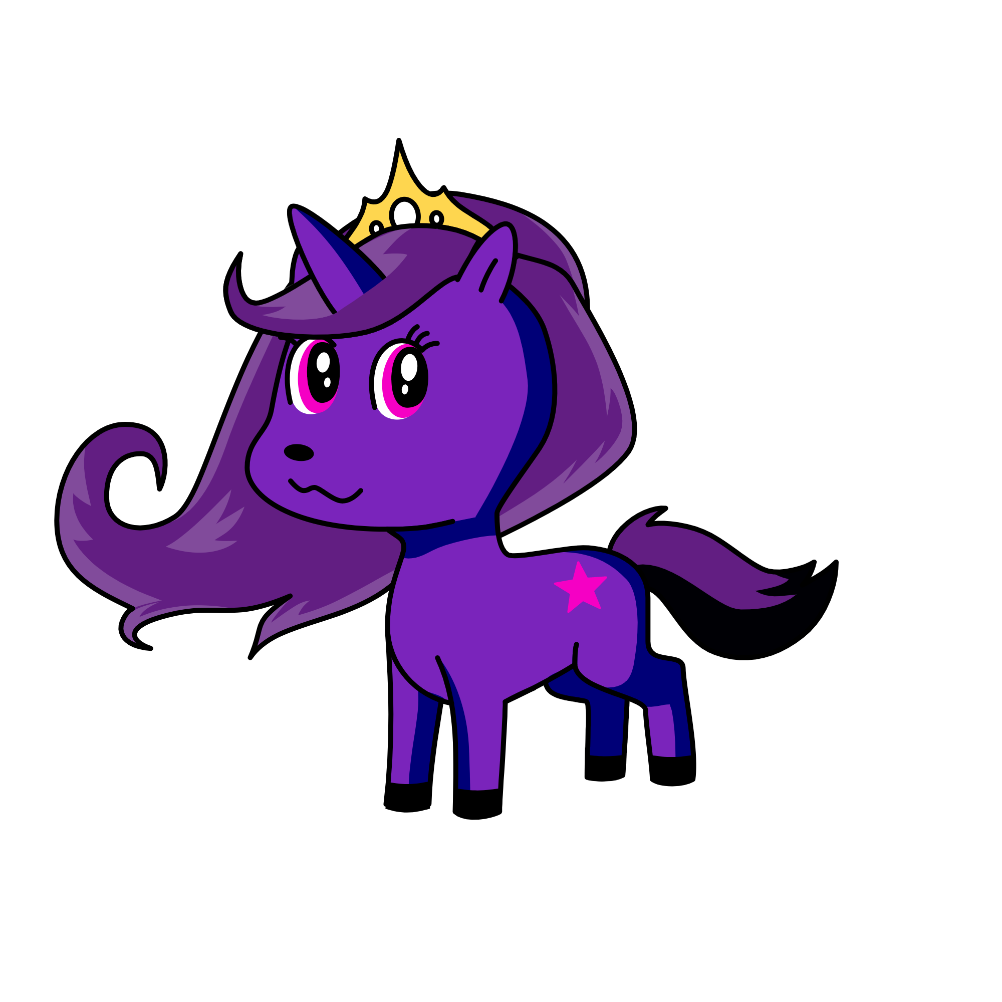 Princess Twilight Sparkle, the unicorn