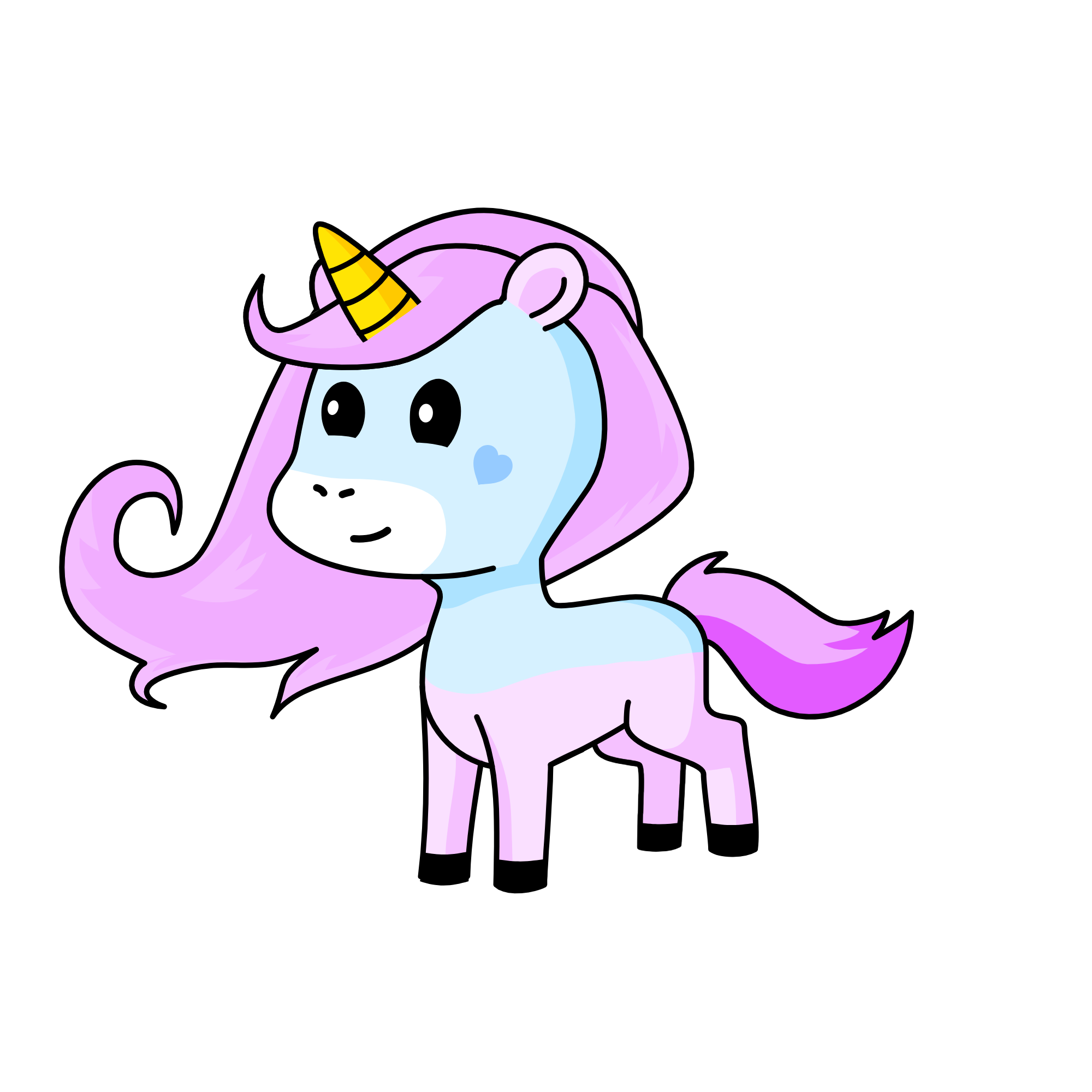 strawberrie yougourt, the unicorn