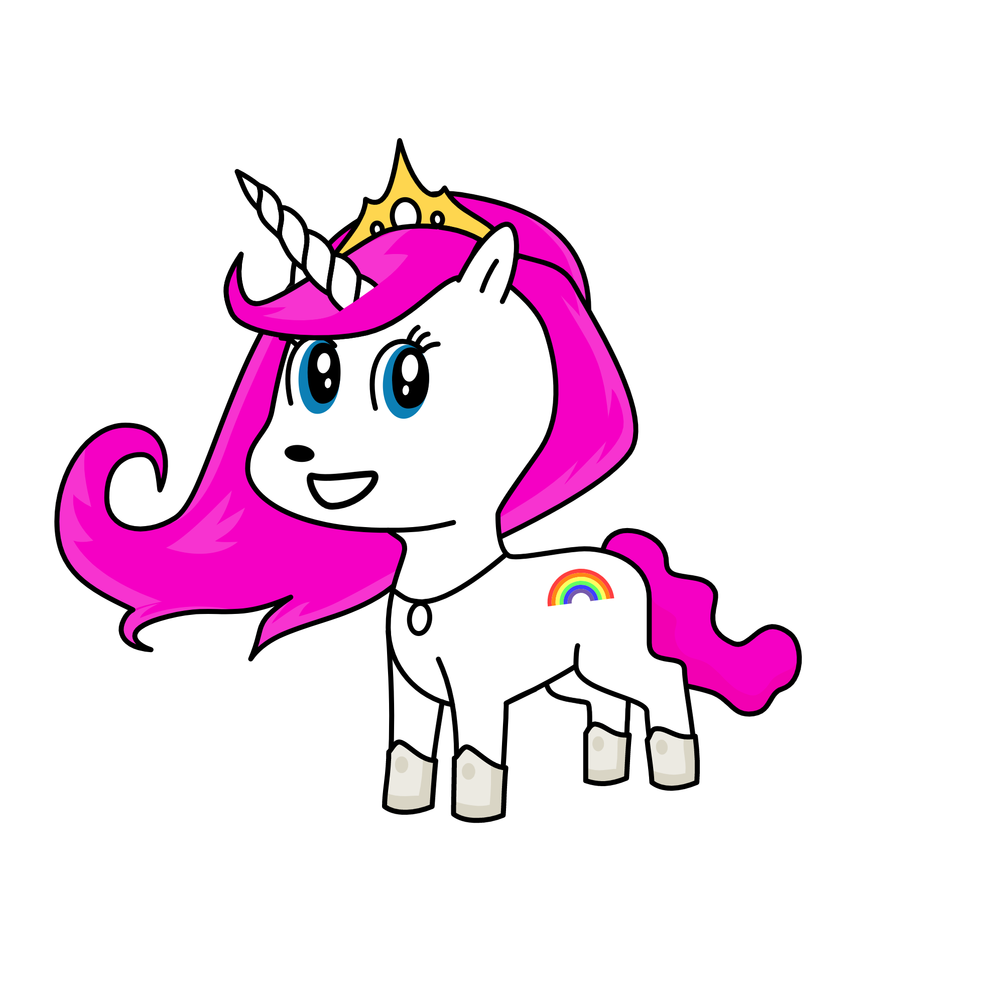 crystal, the unicorn